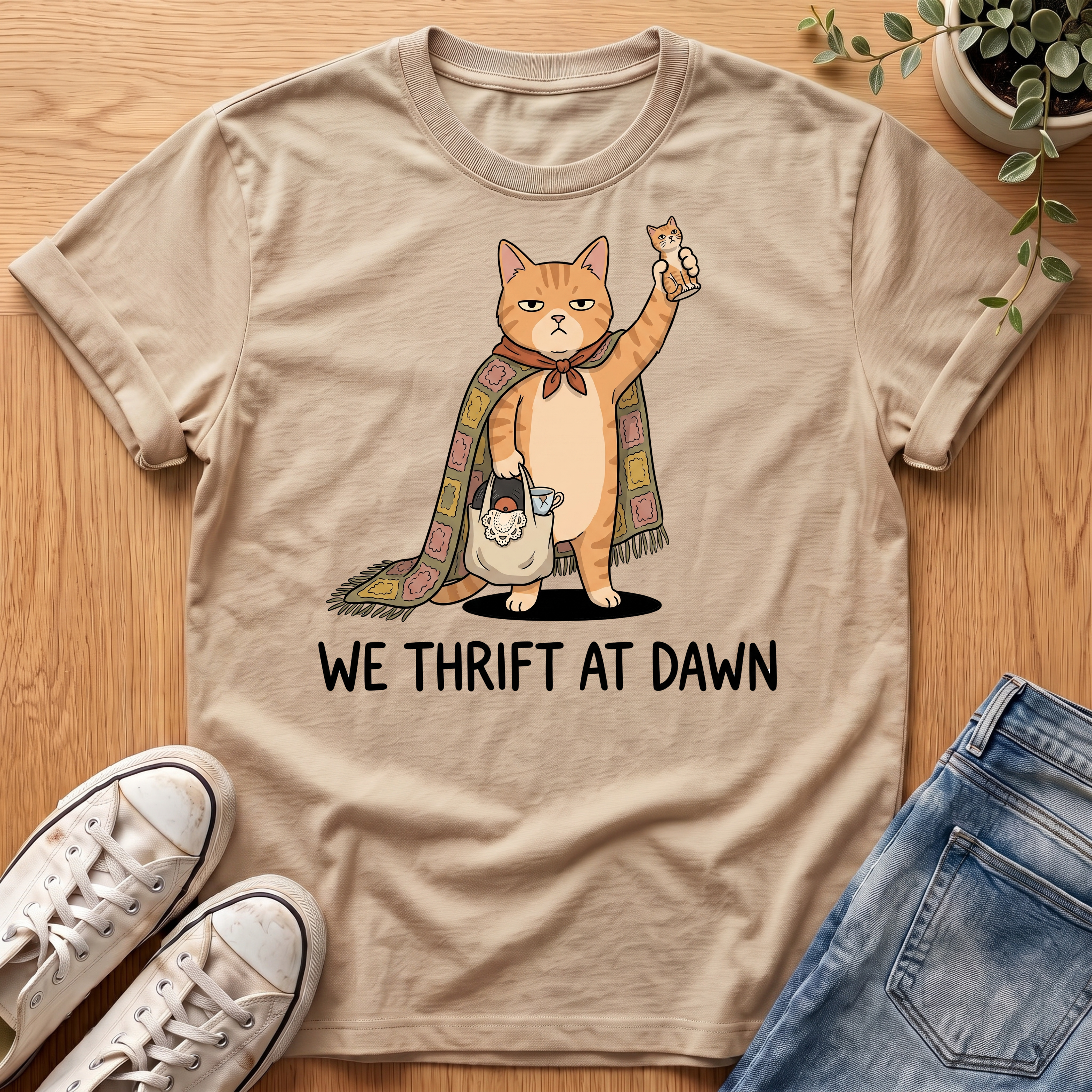 We Thrift At Dawn T-Shirt