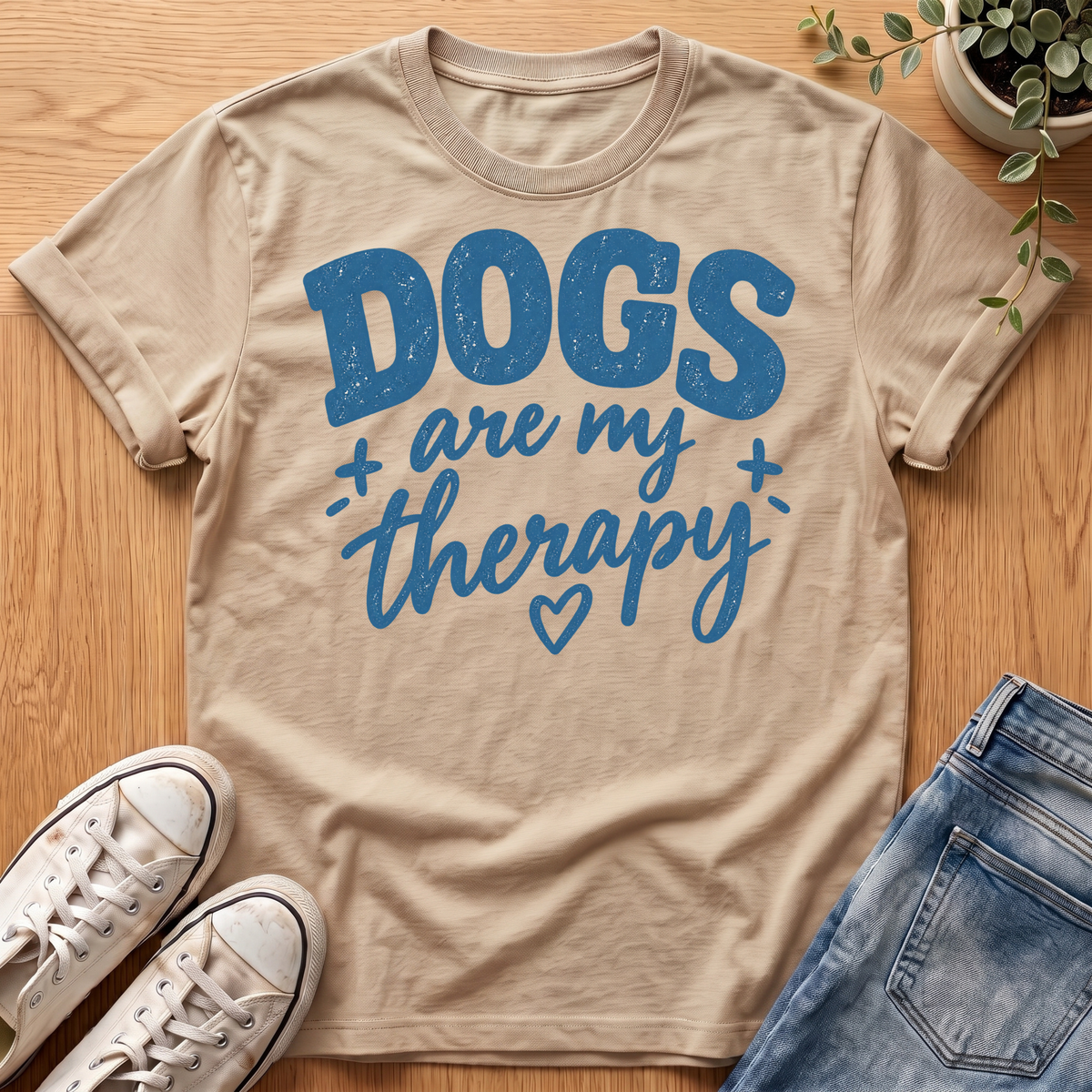 Dogs Are My Therapy T-Shirt