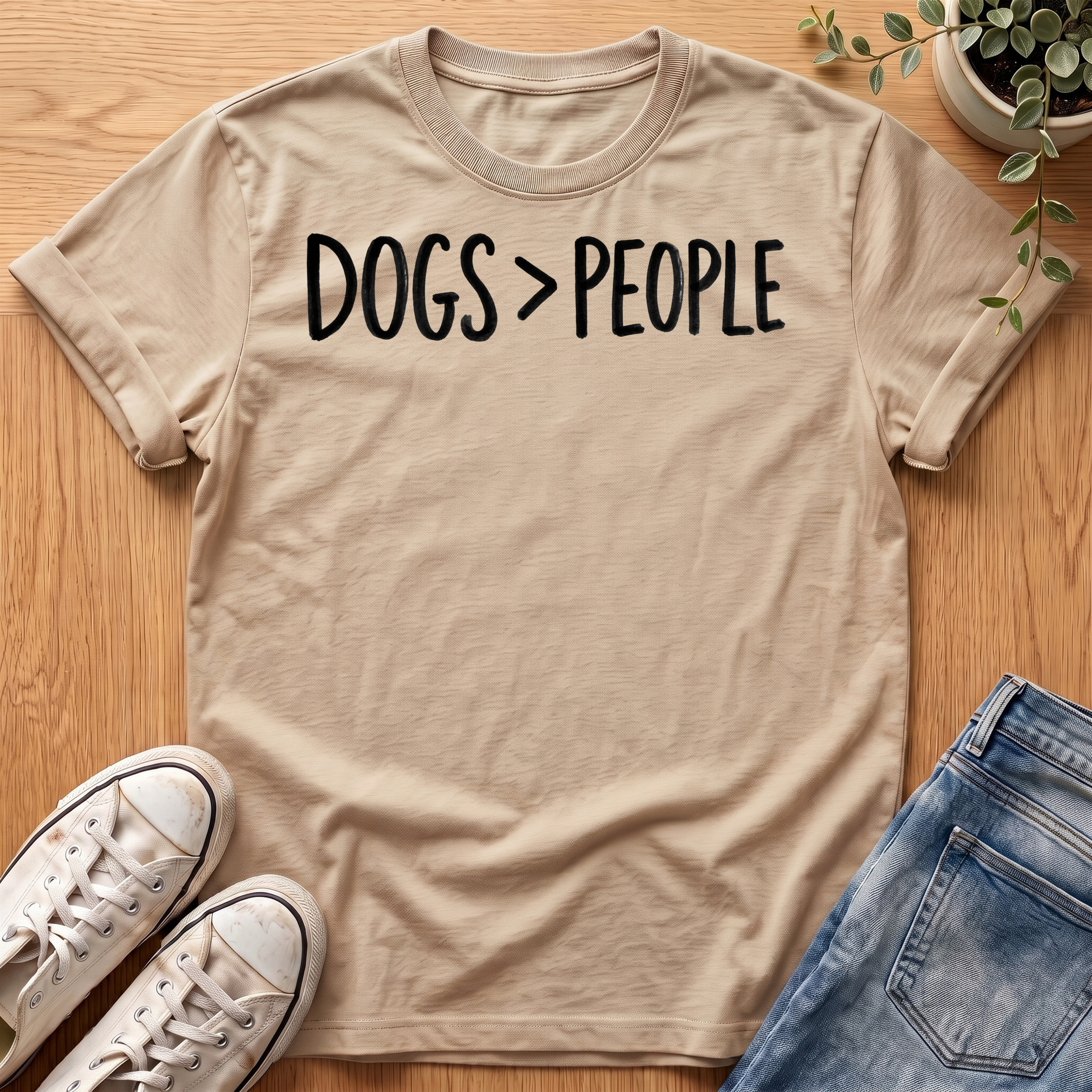 Dogs > People T-Shirt