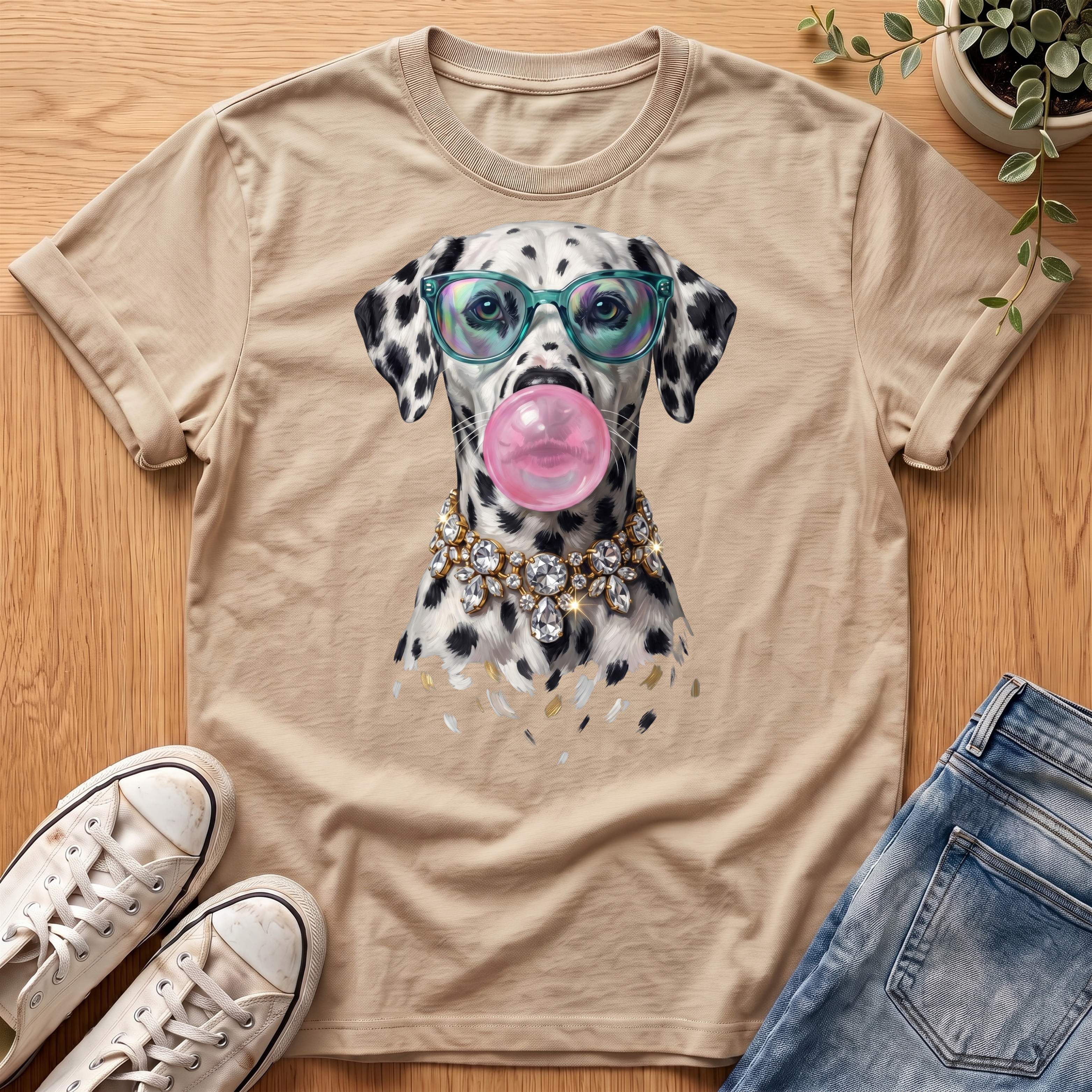 Diamonds & Dalmatian T-Shirt