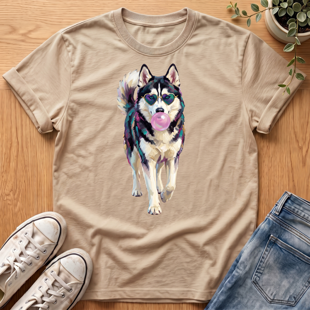 Husky Bubblegum T-Shirt