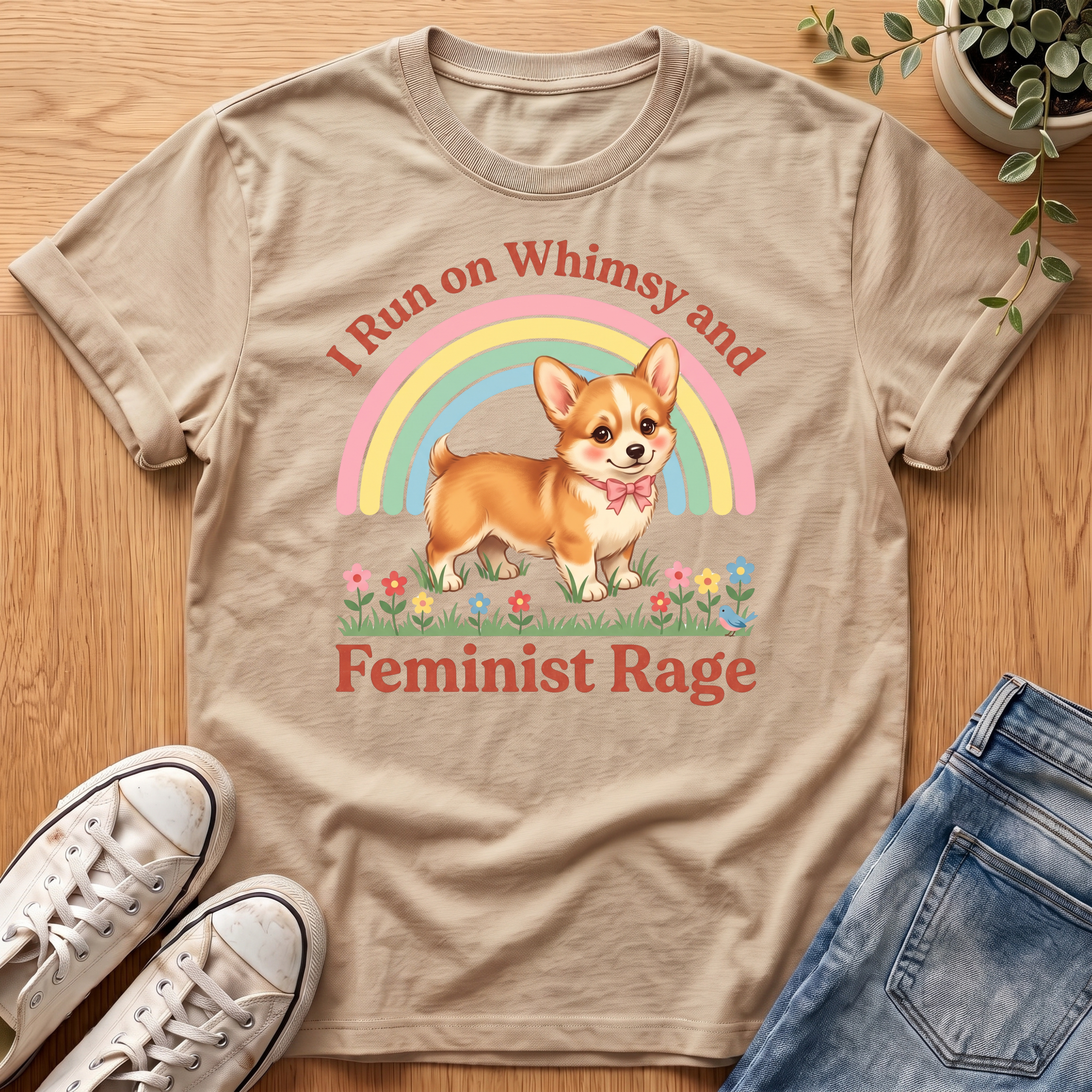 I Run On Whimsy T-Shirt