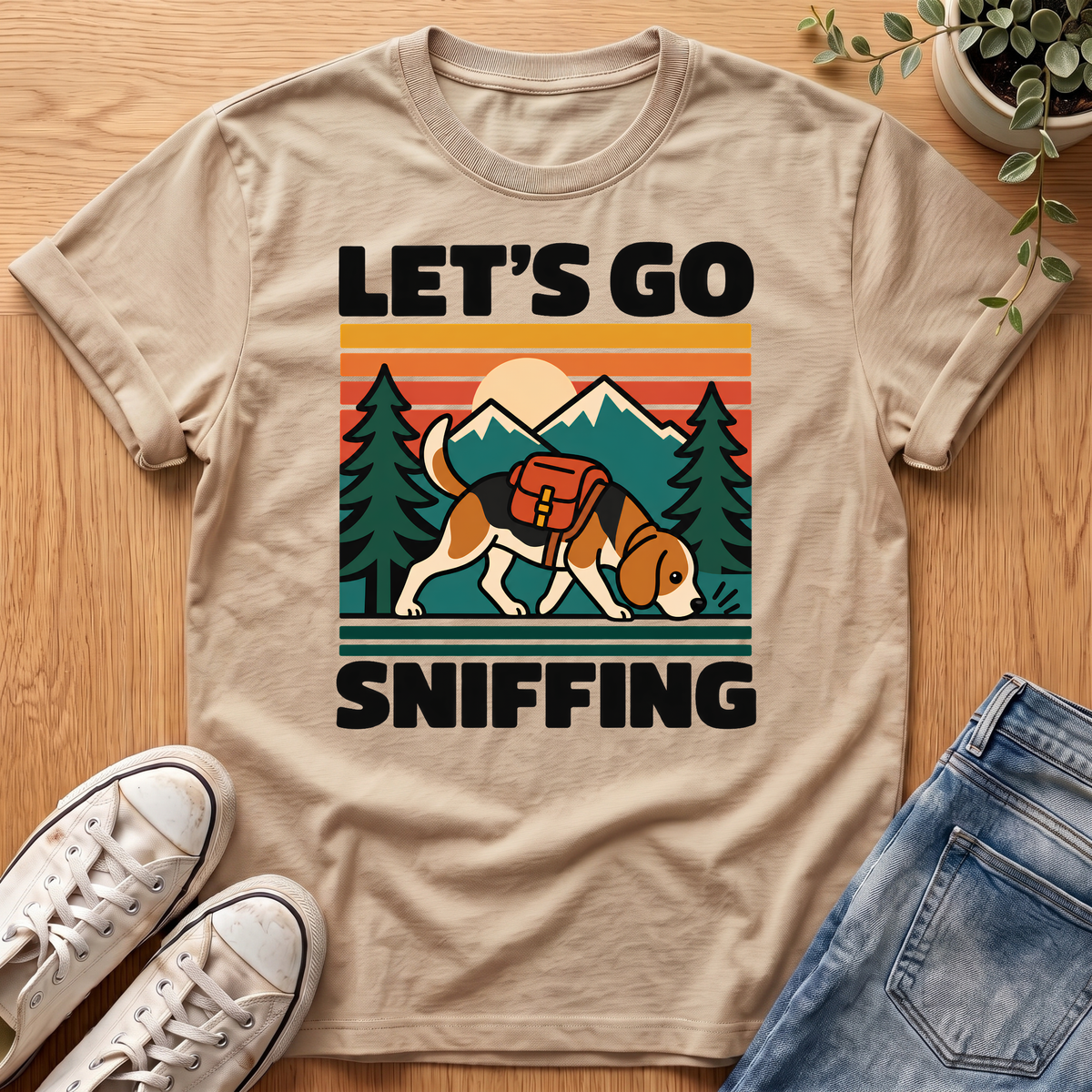 Let's Go Sniffing T-Shirt
