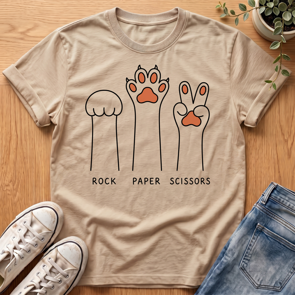 Rock Paper Scissors T-Shirt