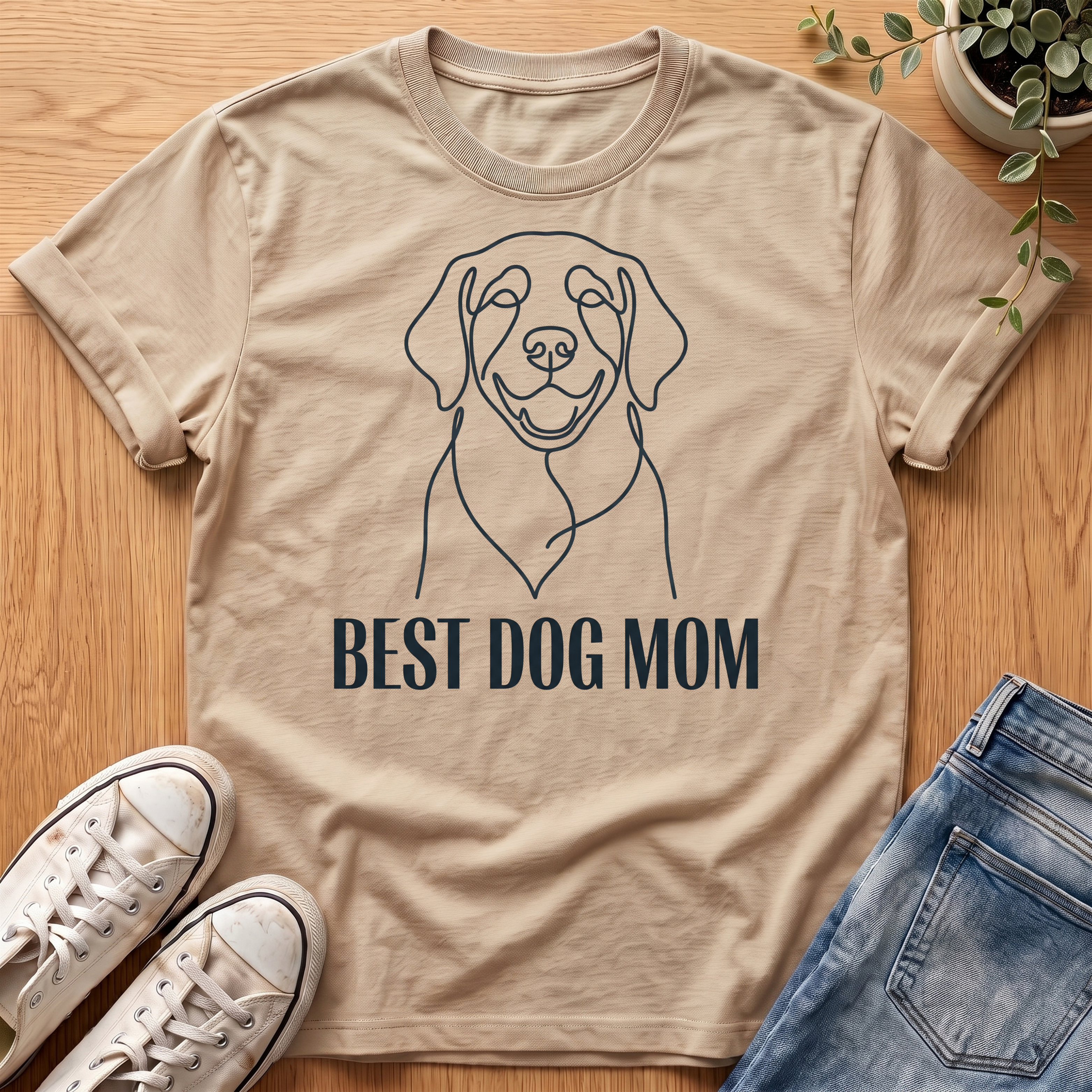 Best Dog Mom T-Shirt
