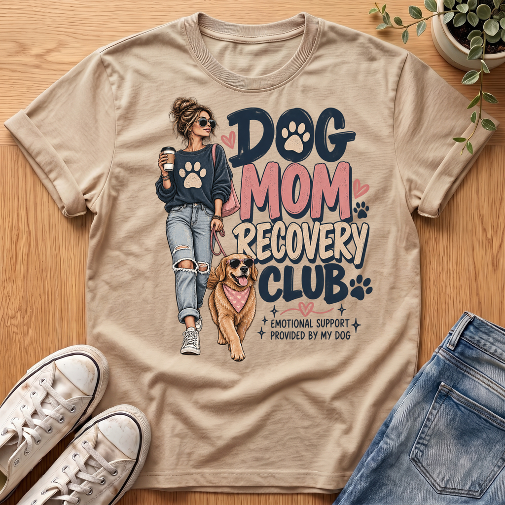 Dog Mom Recovery #3 T-Shirt