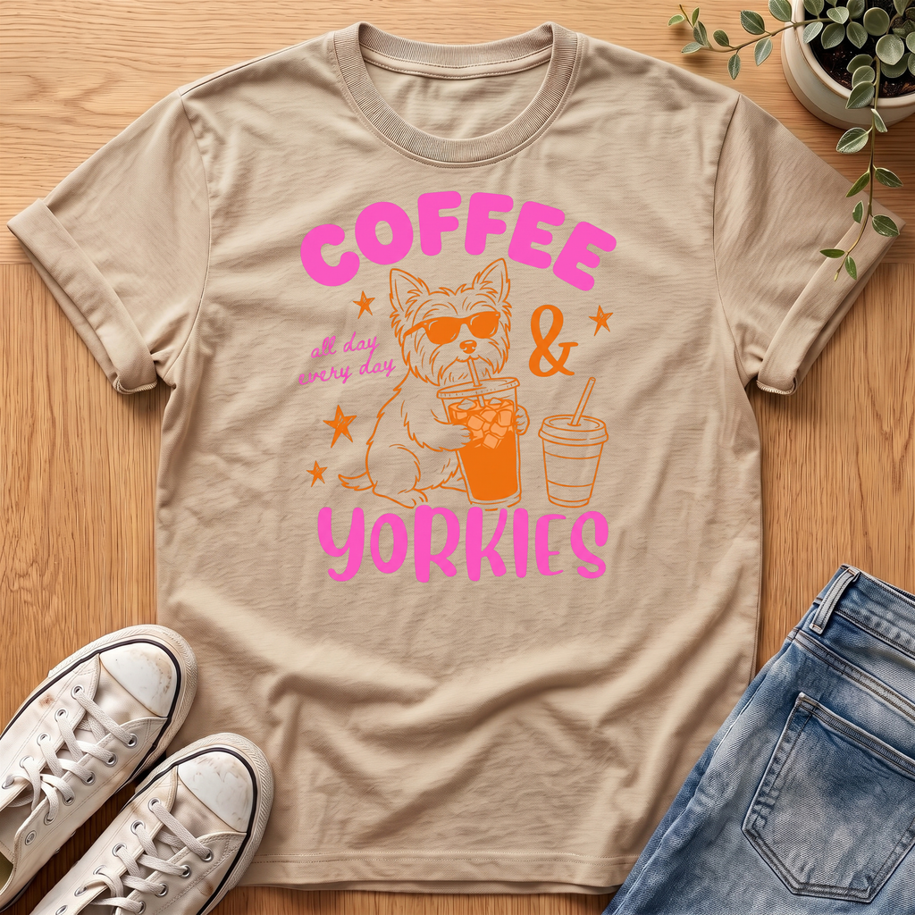 Coffee & Yorkies T-Shirt