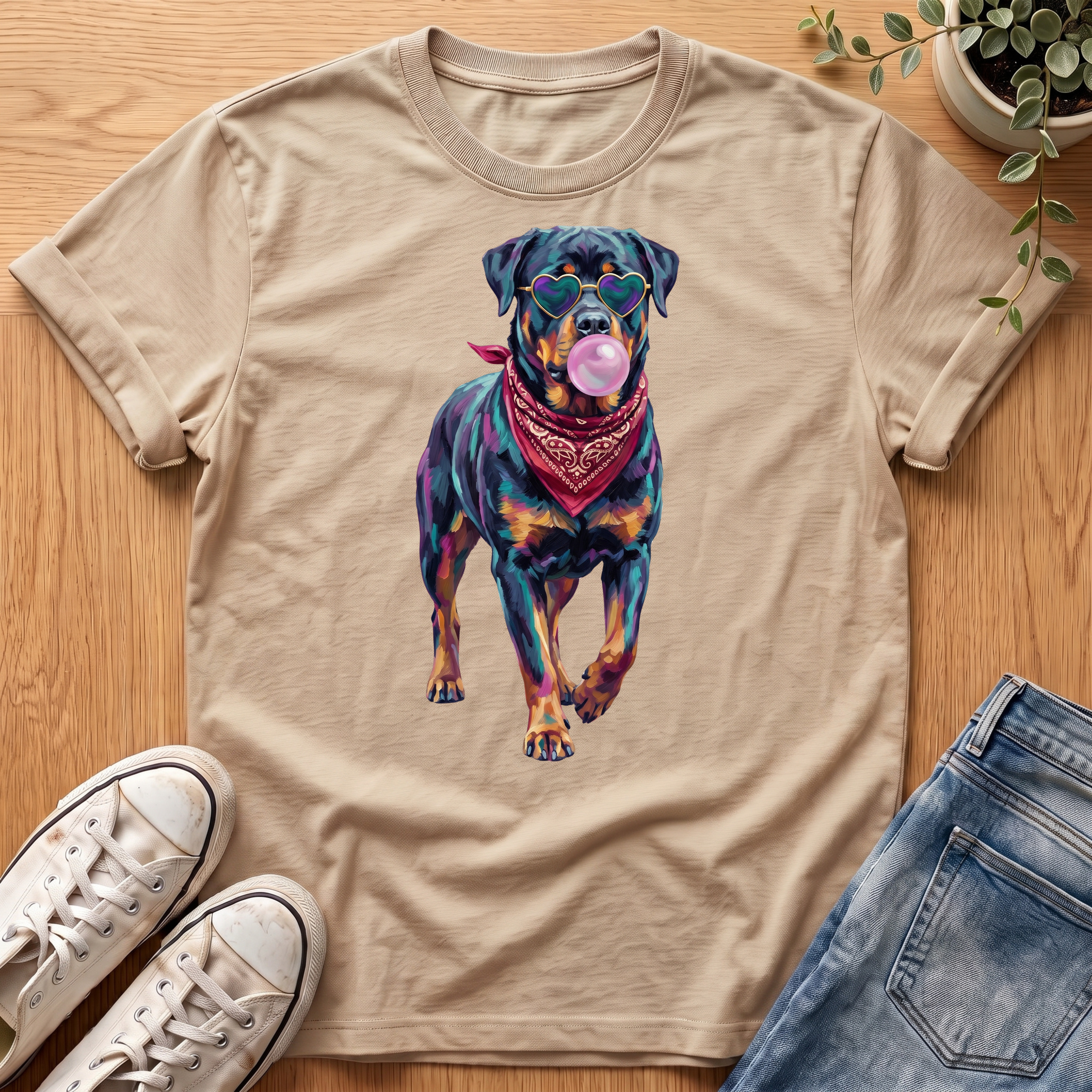 Rottweiler Bubblegum T-Shirt
