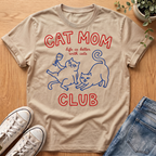 Cat Mom Club T-Shirt
