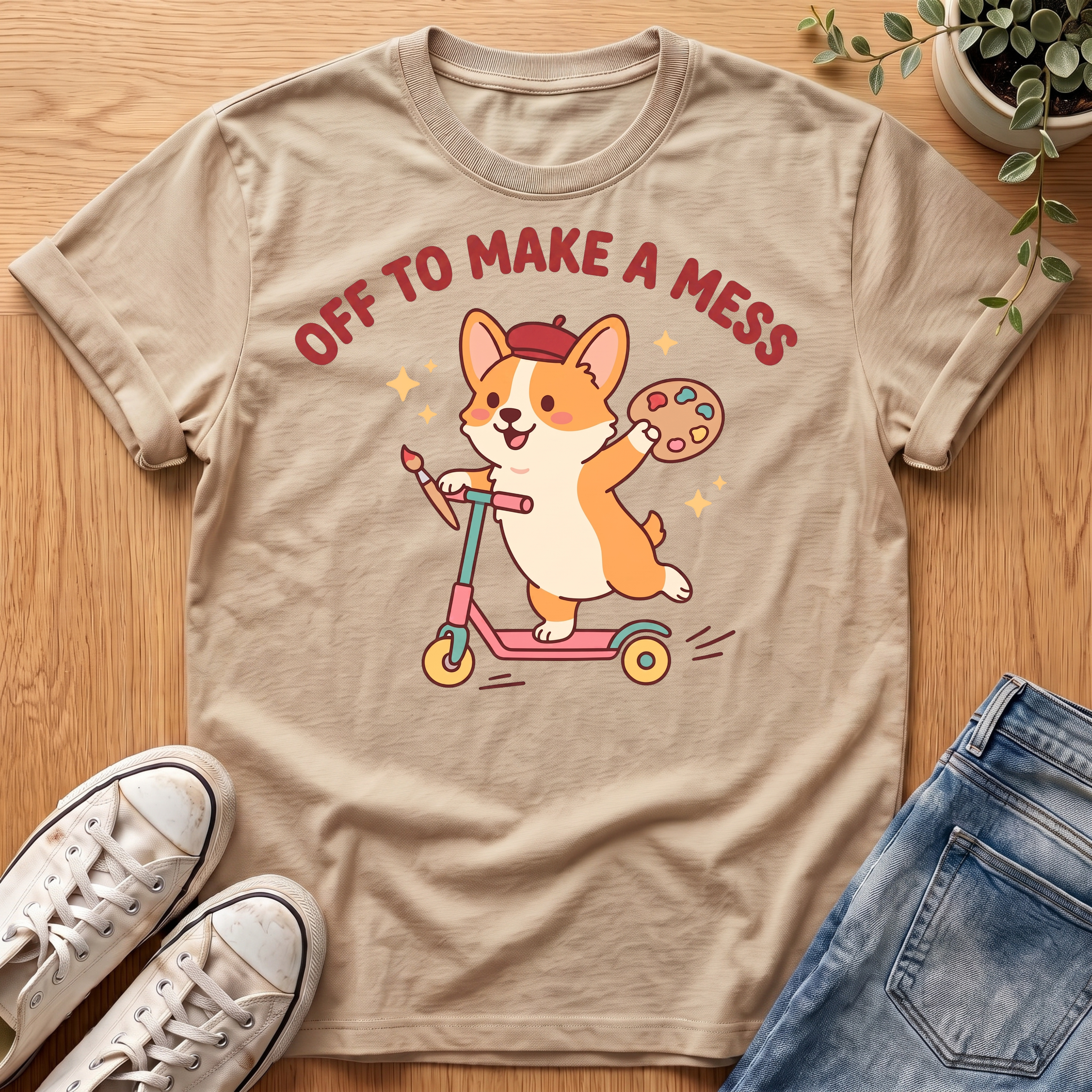 Off To Make A Mess T-Shirt