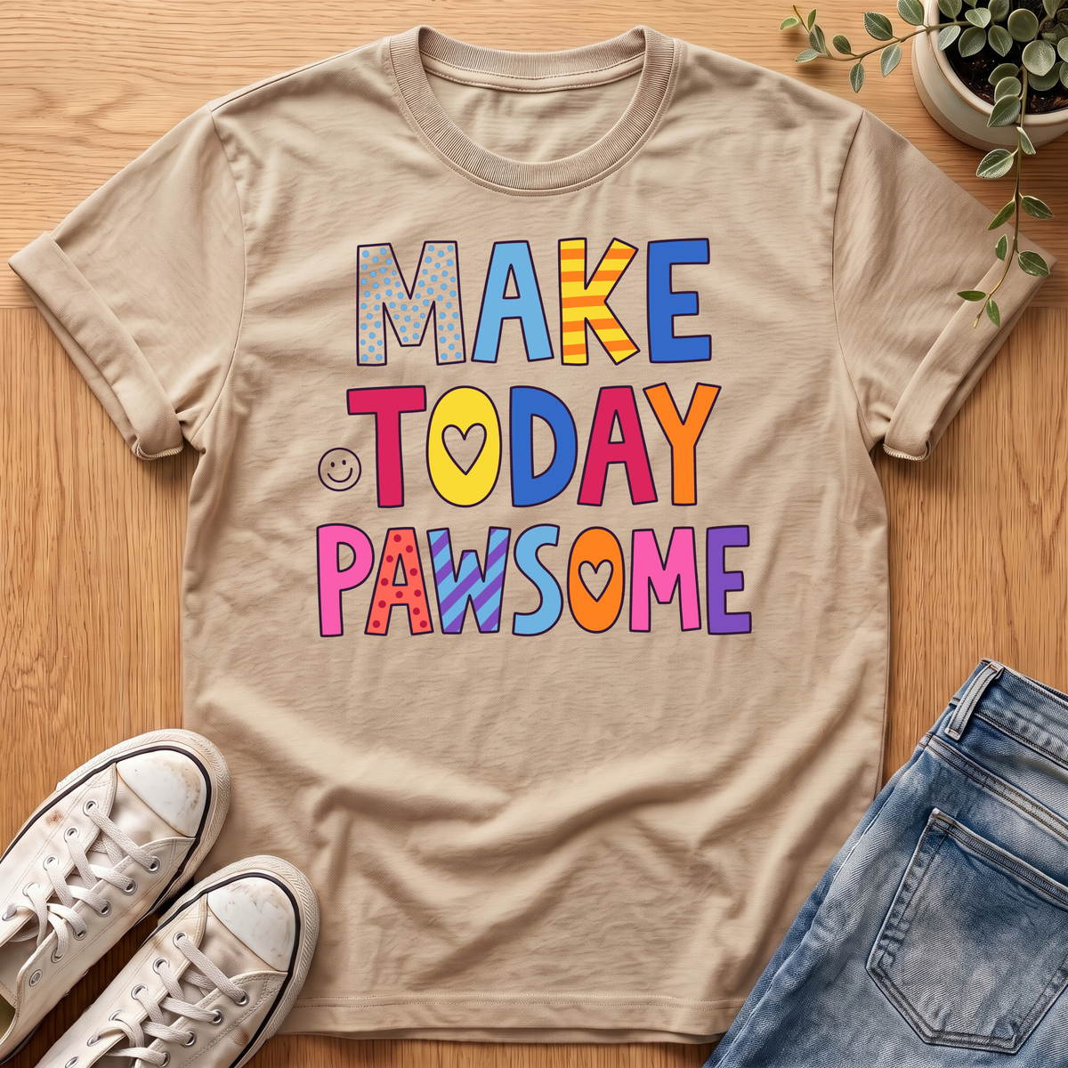 Make Today Pawsome T-Shirt
