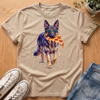 German Shepherd Pizza T-Shirt