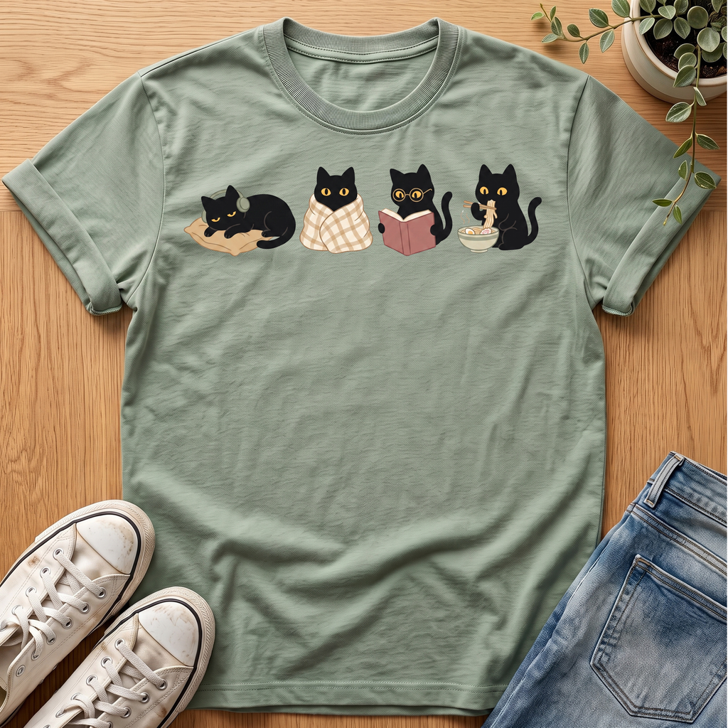 Cozy Cat Life T-Shirt