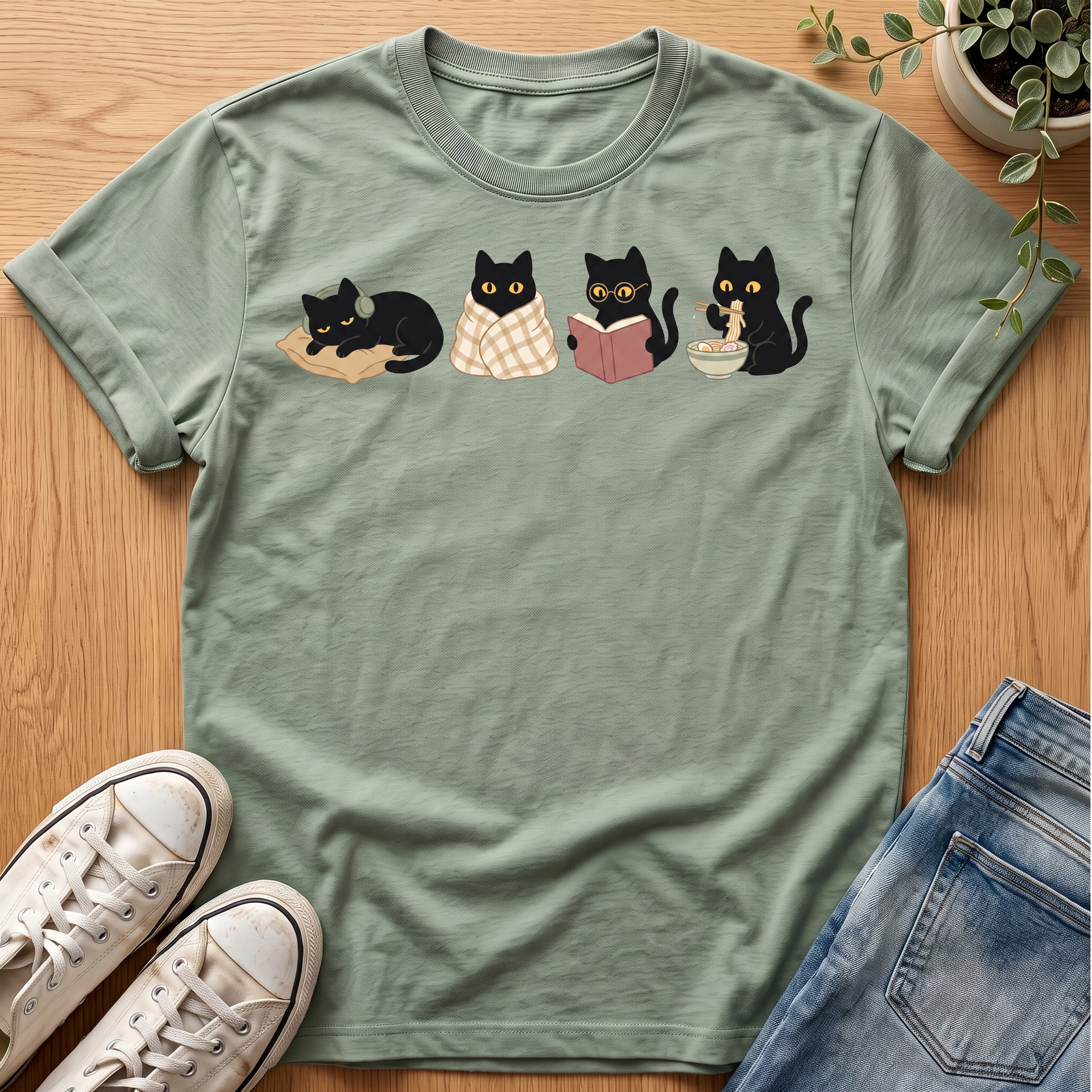 Cozy Cat Life T-Shirt