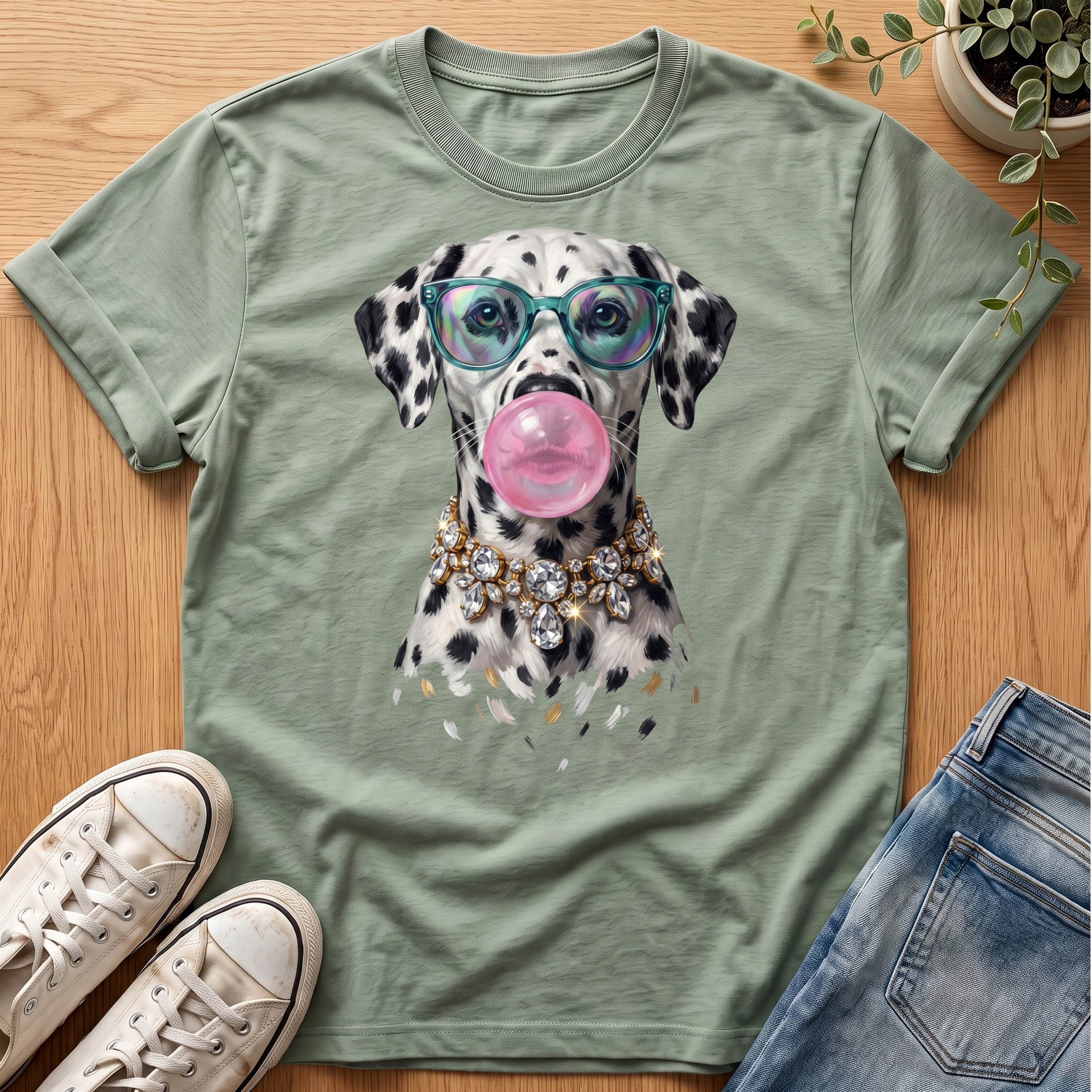 Diamonds & Dalmatian T-Shirt