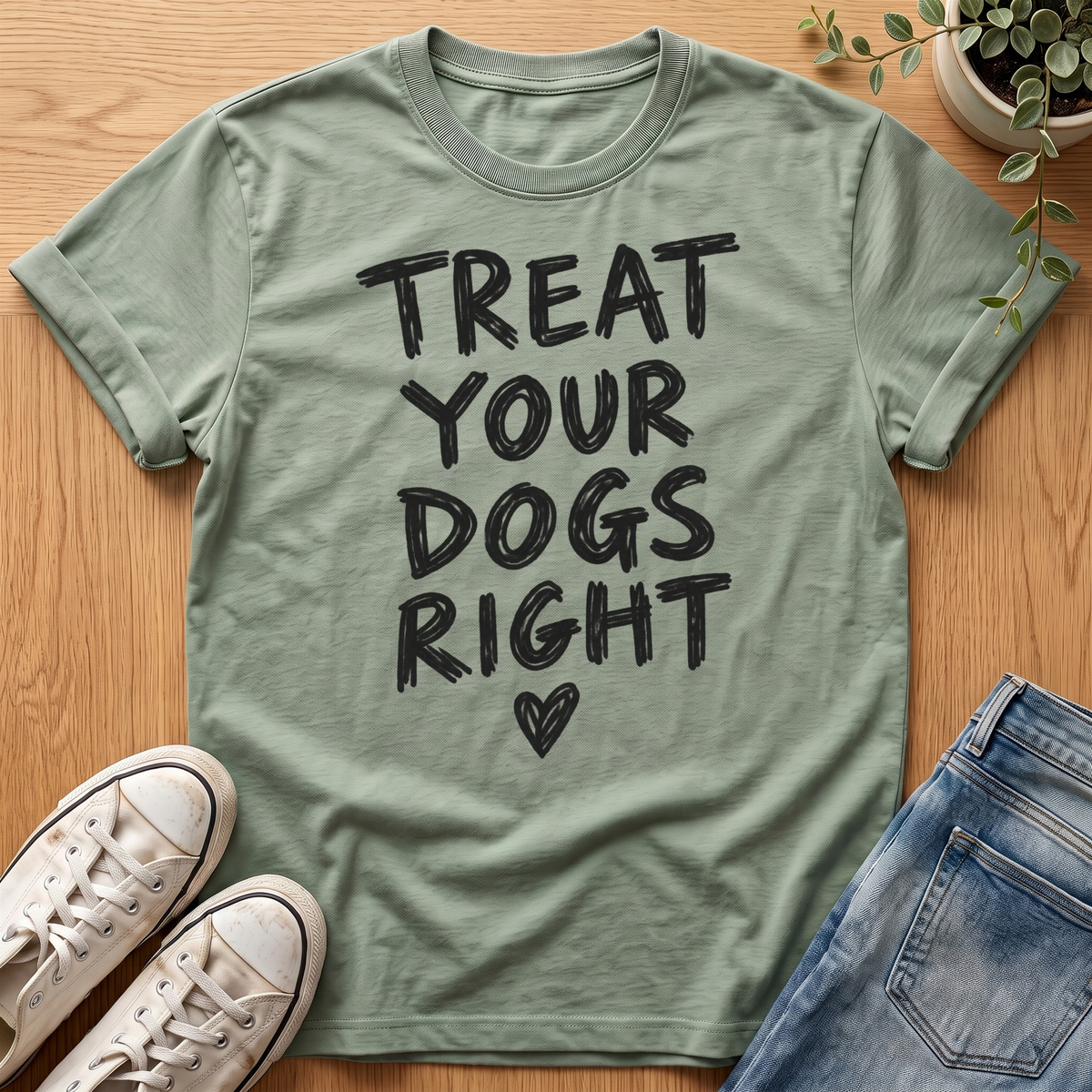 Treat Your Dogs Right T-Shirt