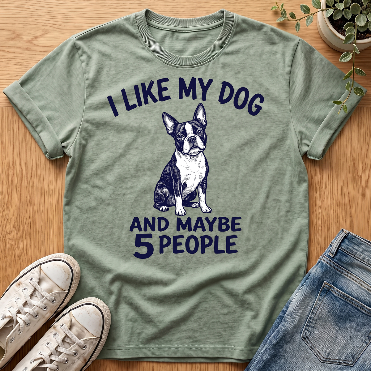 I Like My Dog T-Shirt