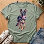 German Sheperd Bubblegum T-Shirt