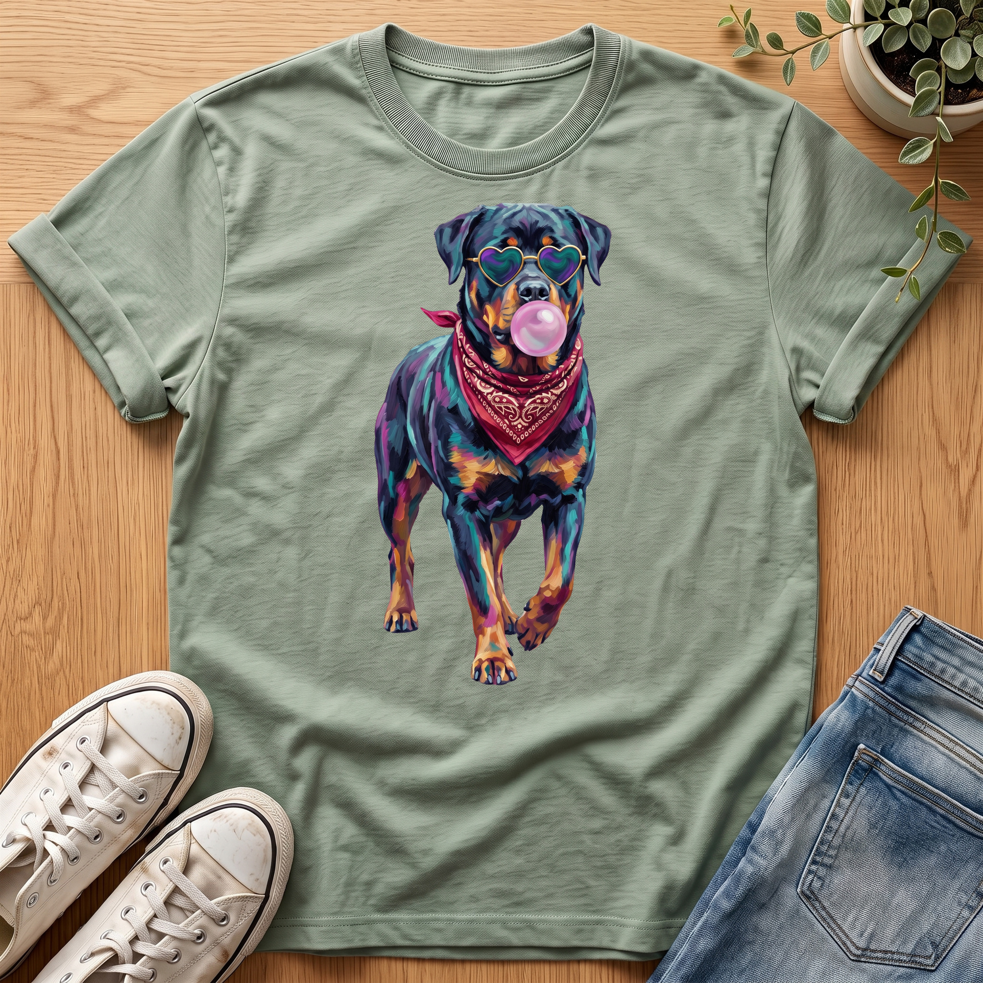 Rottweiler Bubblegum T-Shirt