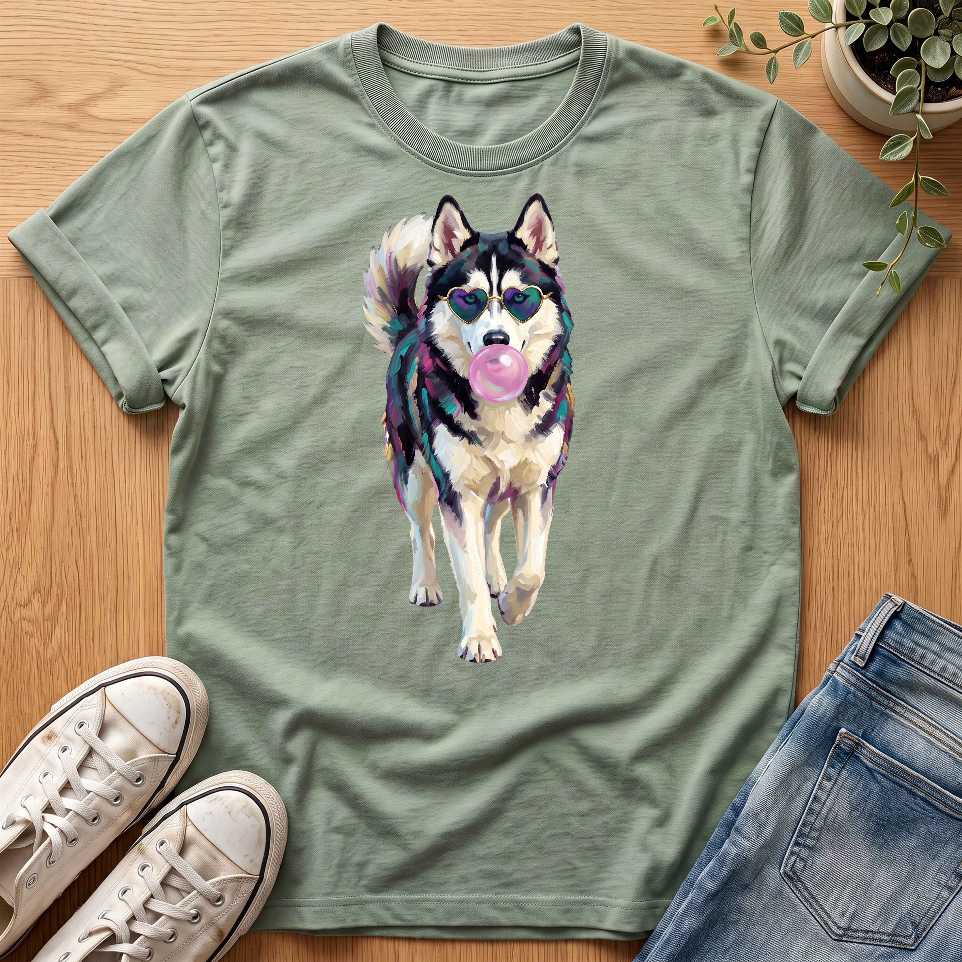 Husky Bubblegum T-Shirt