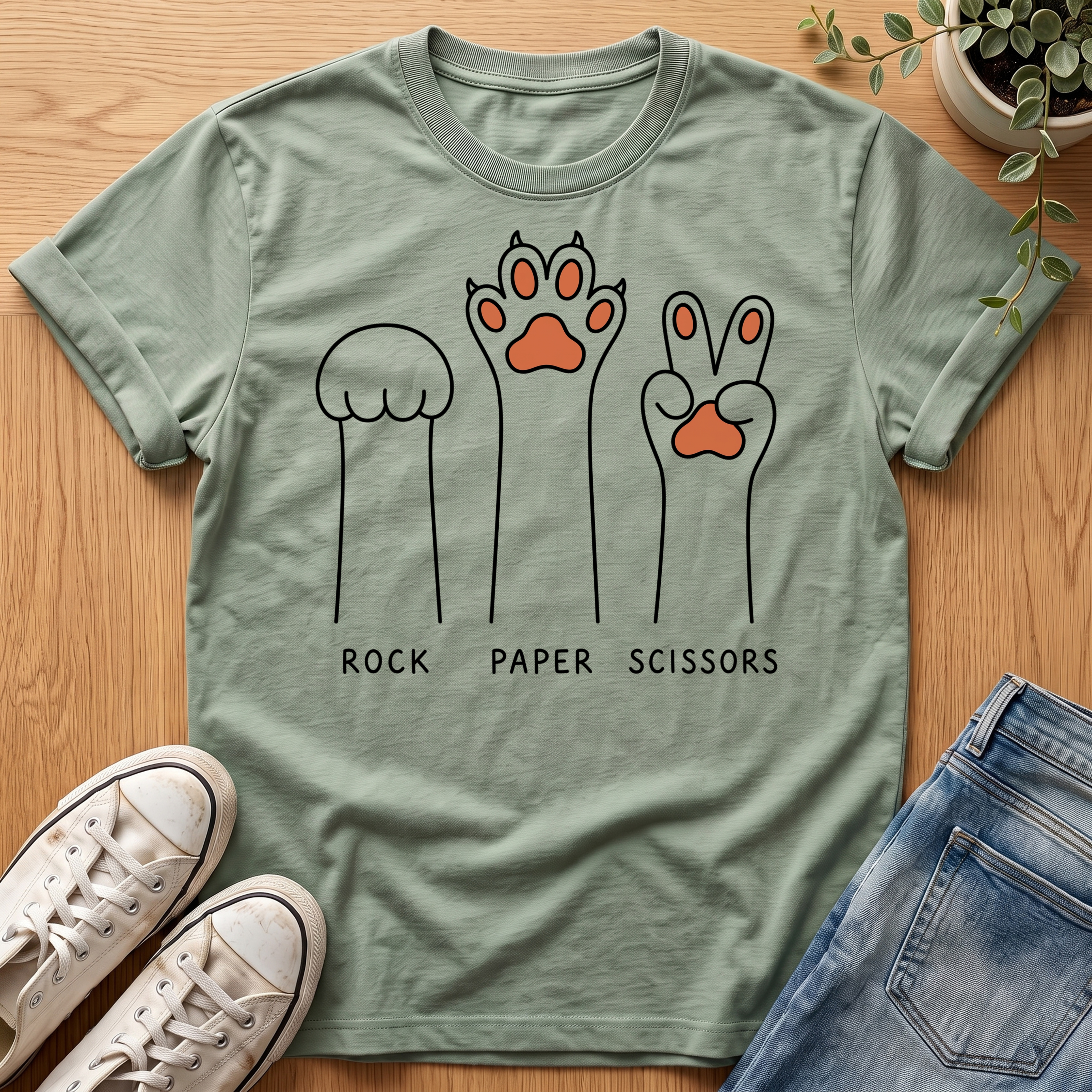 Rock Paper Scissors T-Shirt