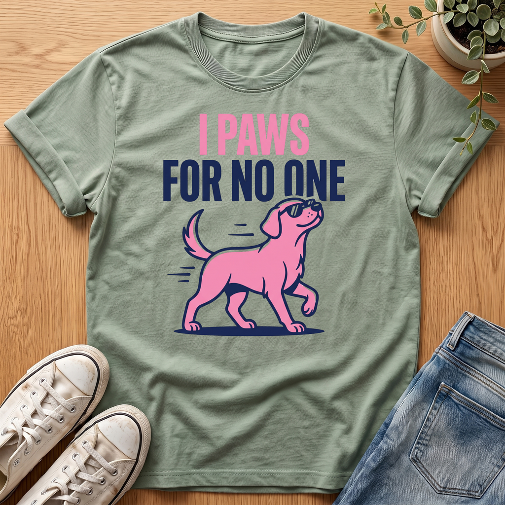 Paws For No One T-Shirt