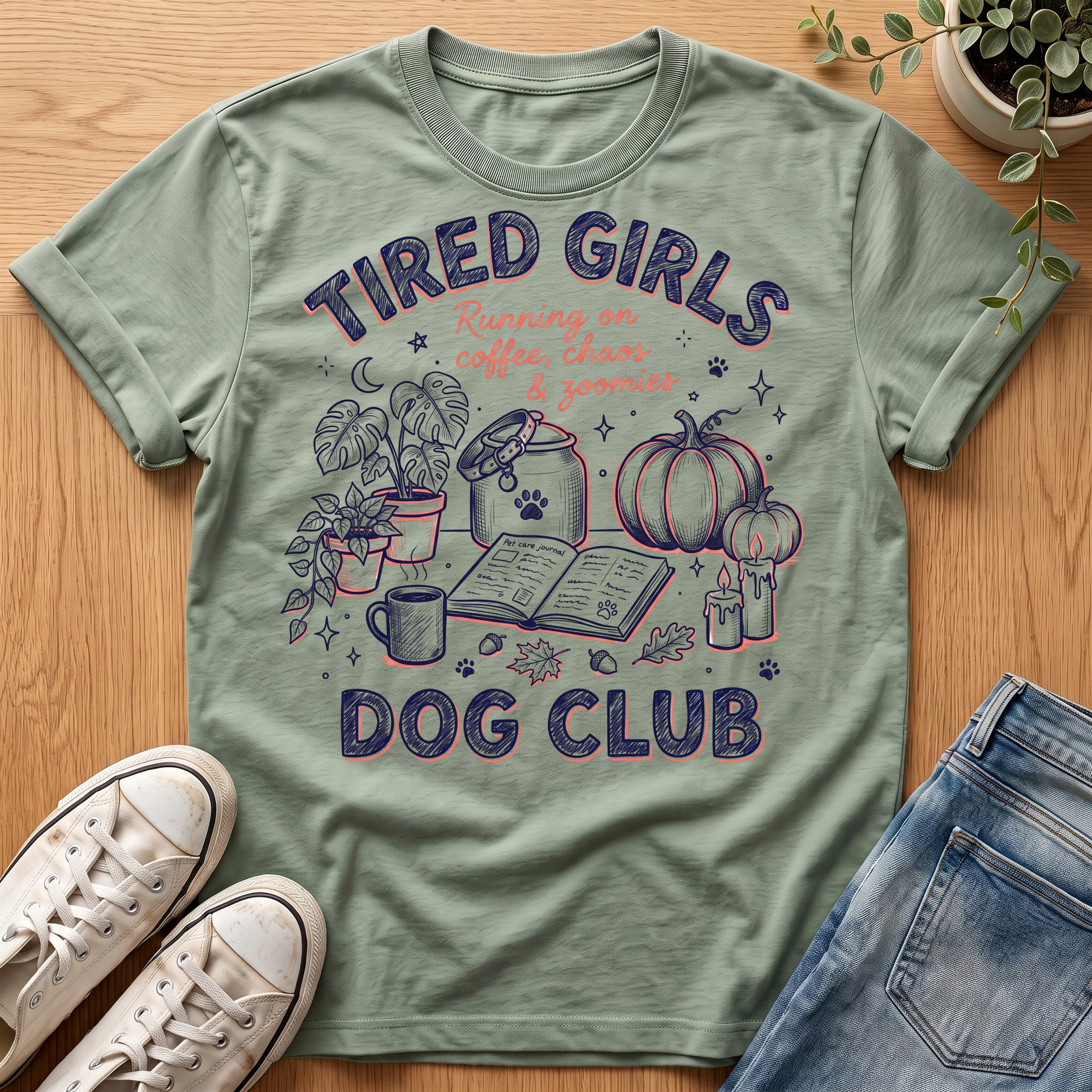 Tired Girls Fall Collection T-Shirt