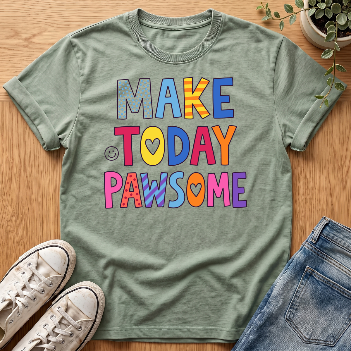 Make Today Pawsome T-Shirt
