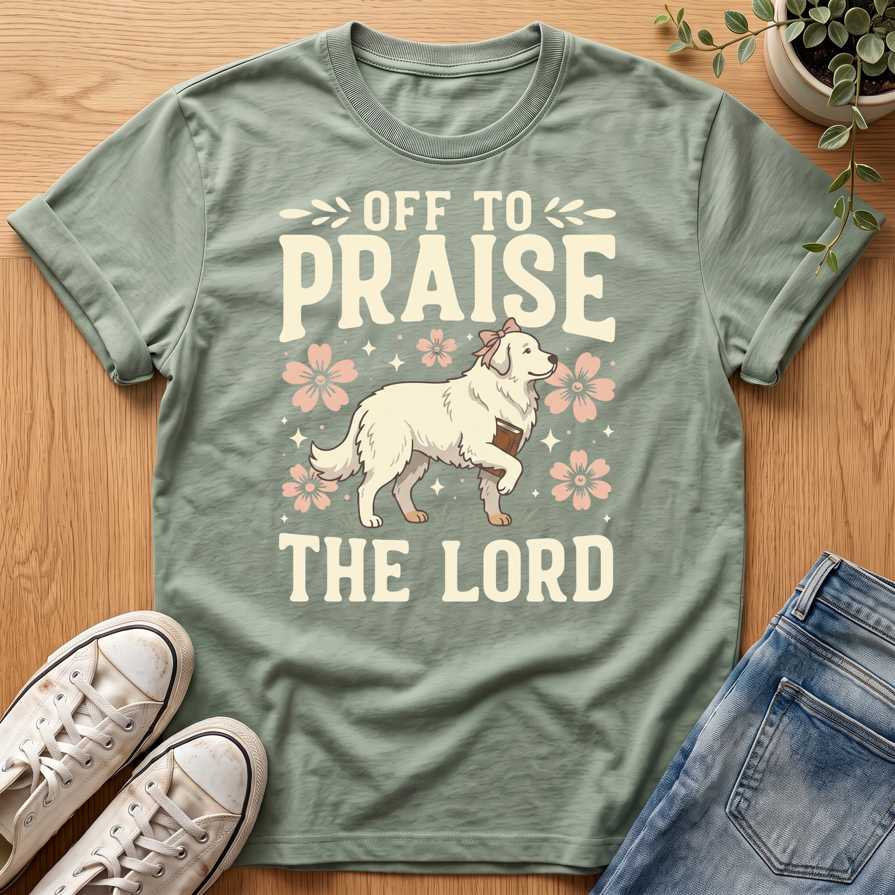 Off To Praise The Lord T-Shirt