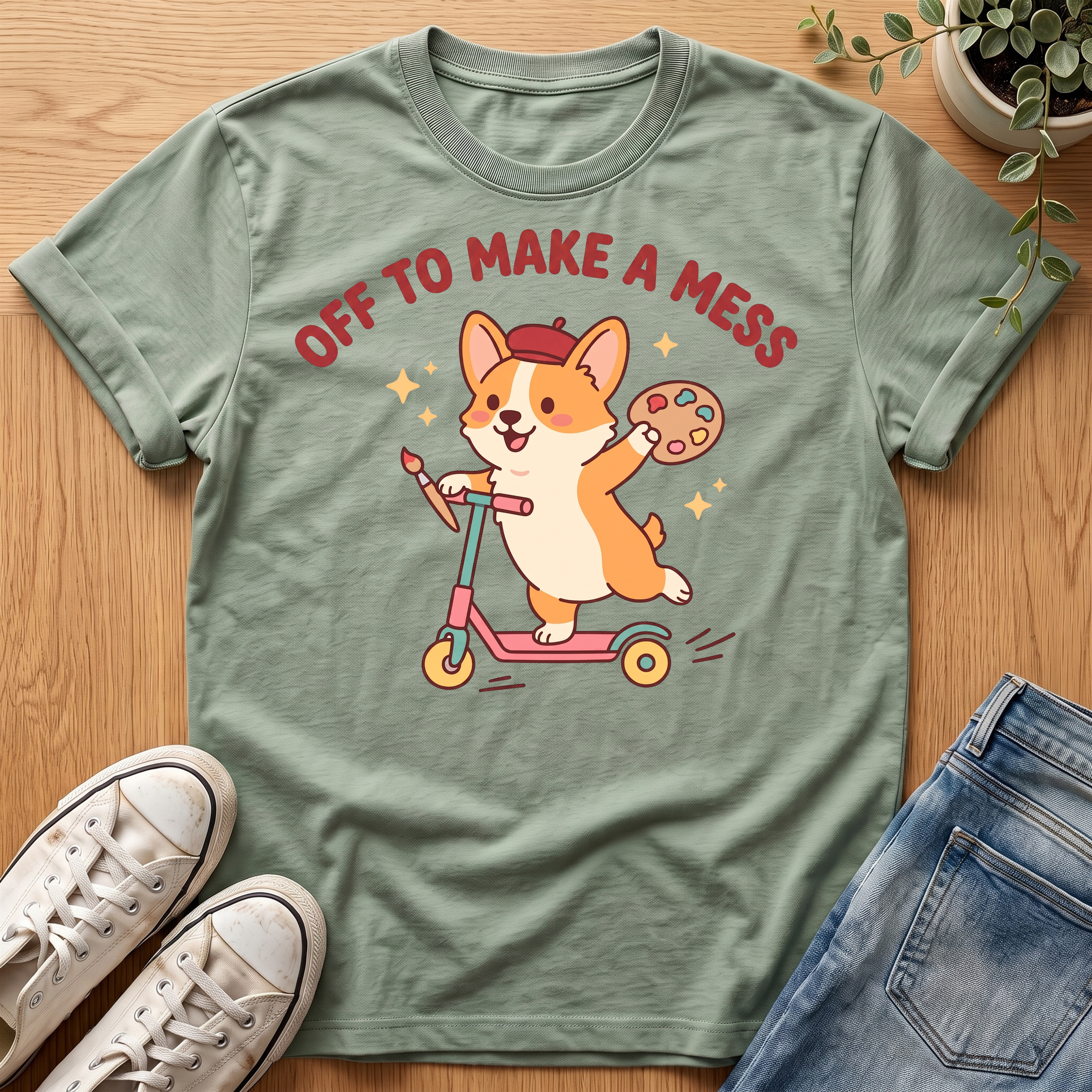 Off To Make A Mess T-Shirt