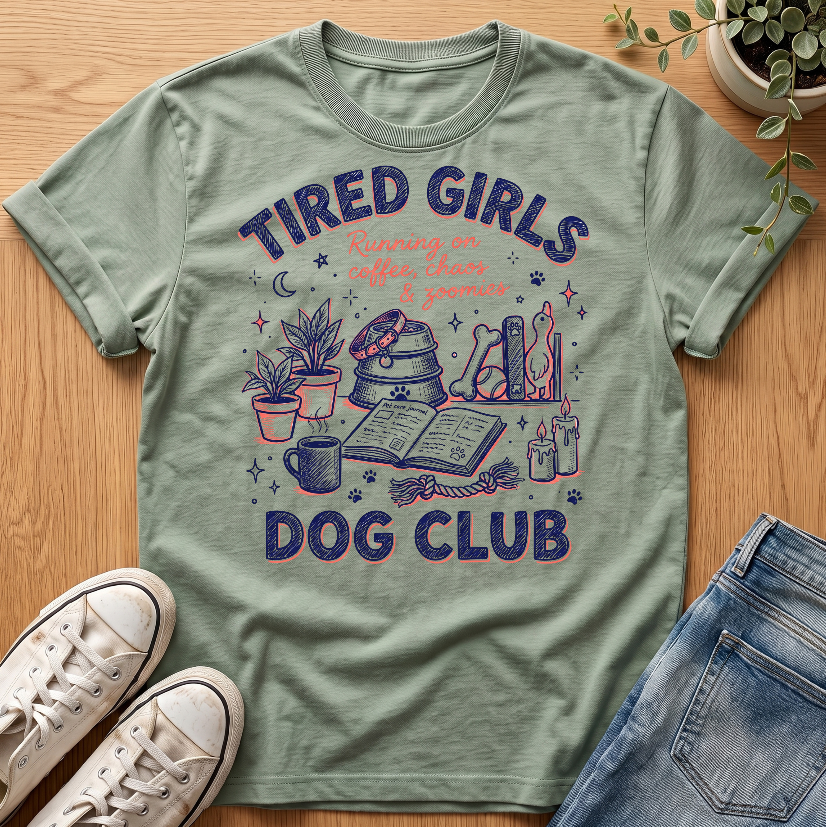 Tired Girls T-Shirt