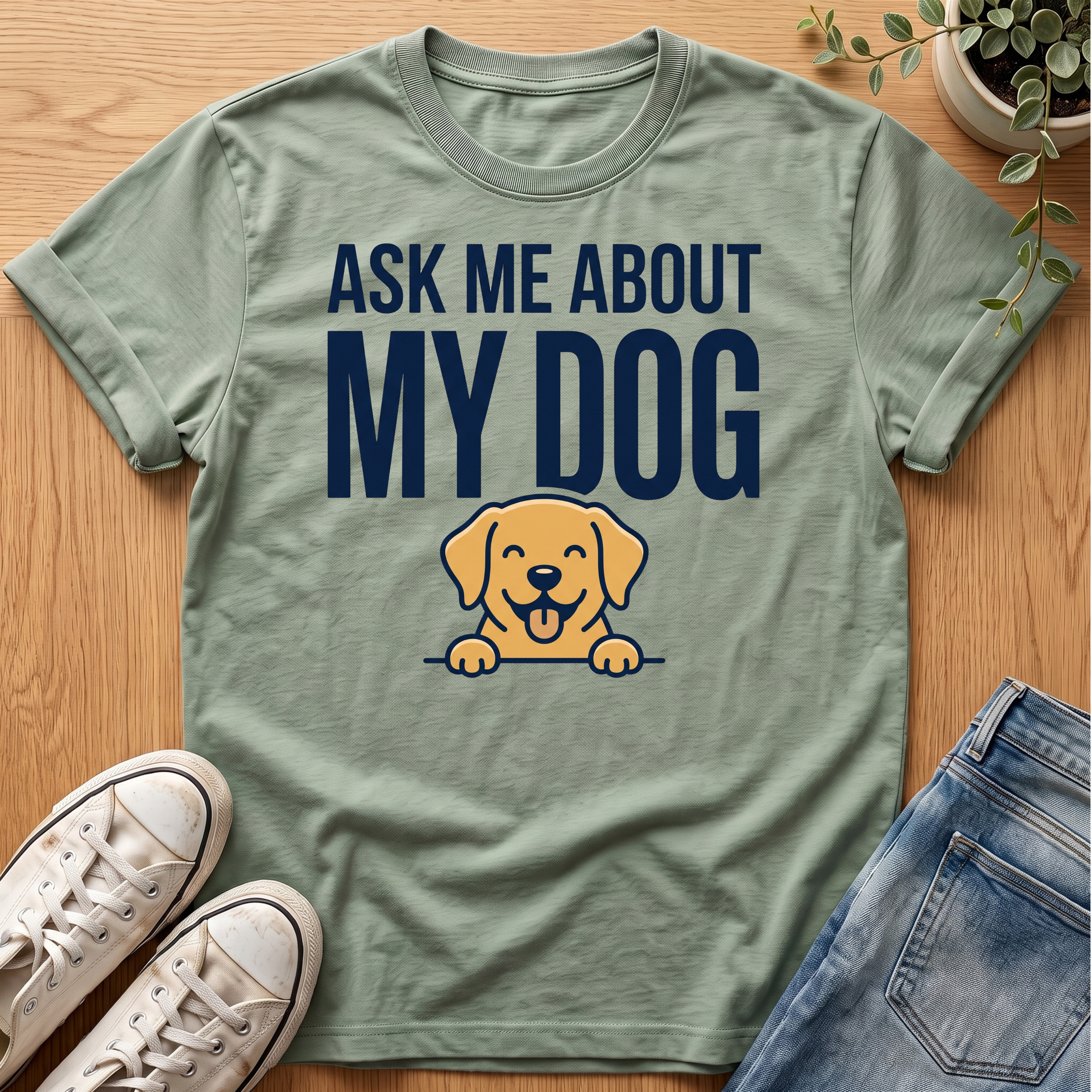 Ask Me About My Dog T-Shirt