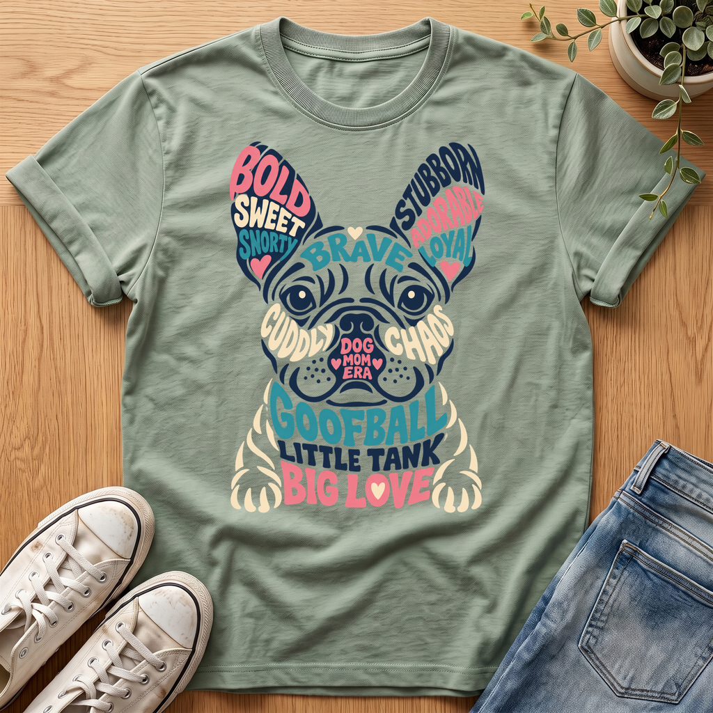 Frenchie Dog Mom Era T-Shirt