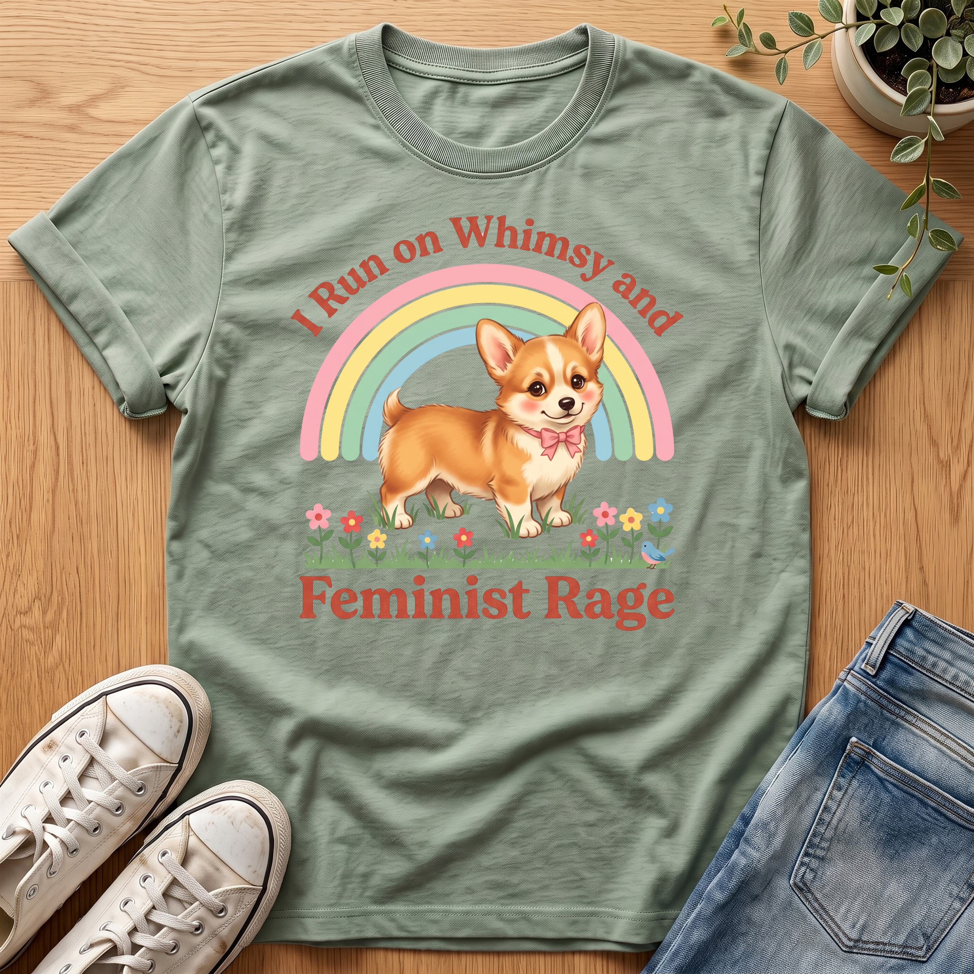 I Run On Whimsy T-Shirt