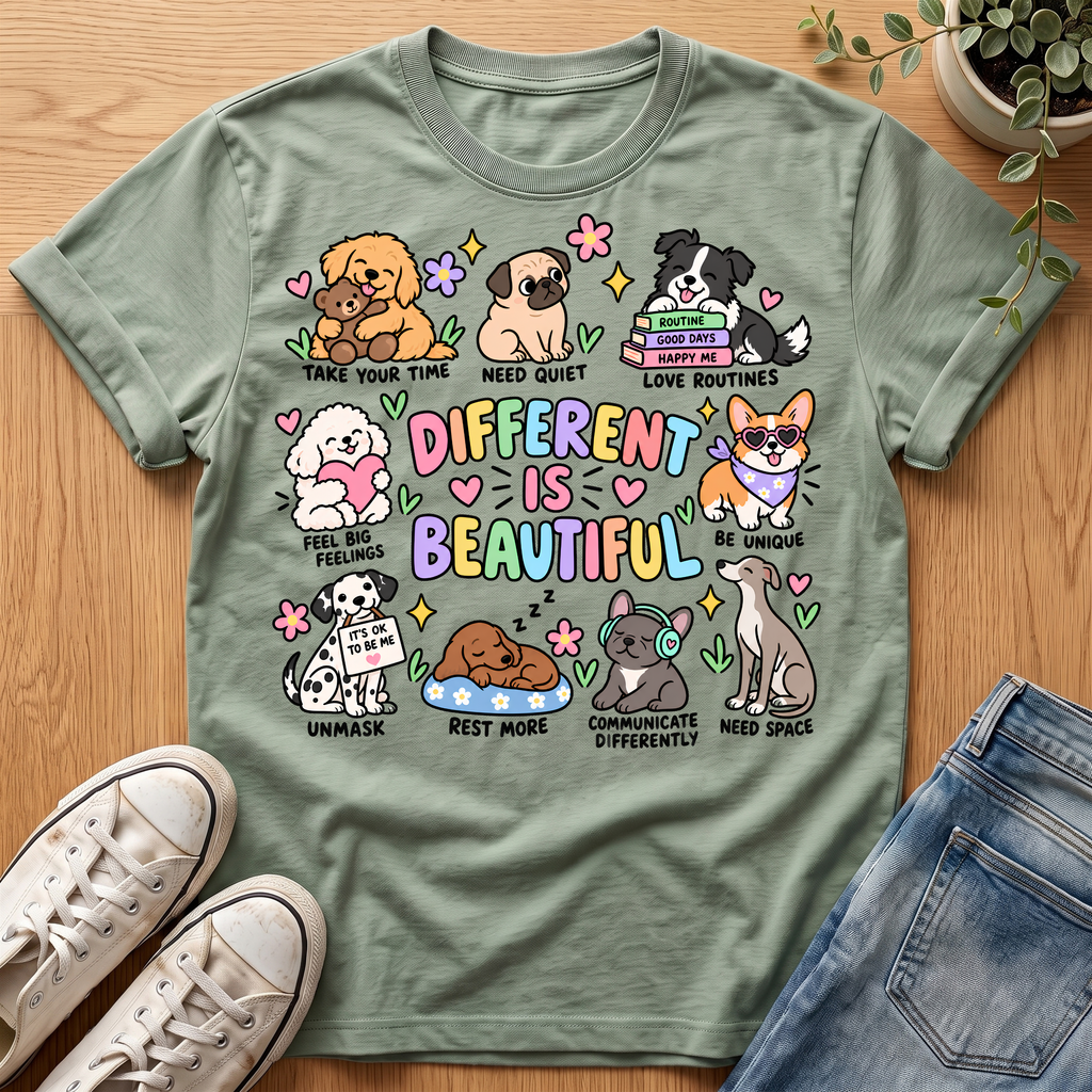 Different Is Beautiful T-Shirt