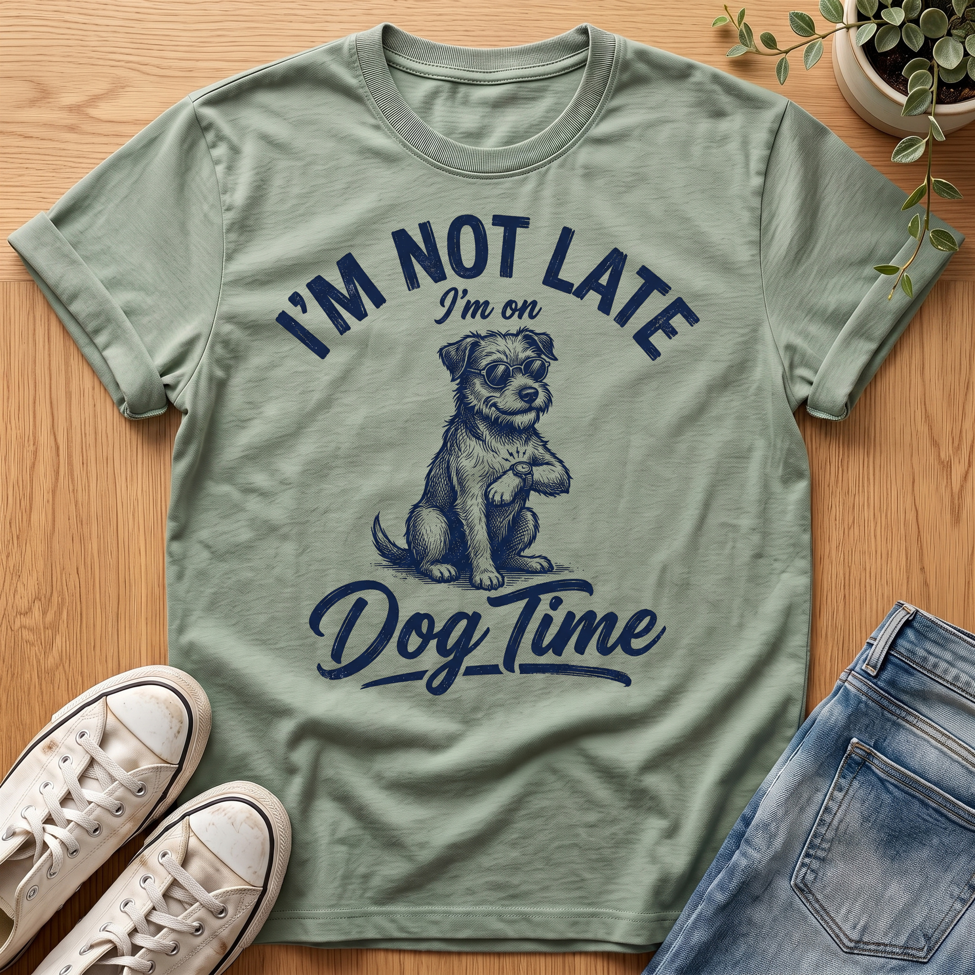 I'm Not Late T-Shirt