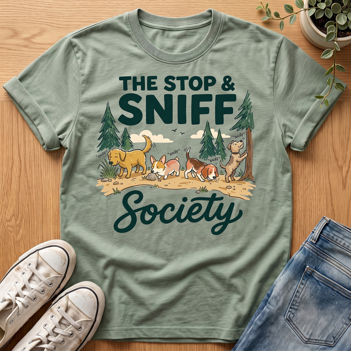 Stop & Sniff T-Shirt