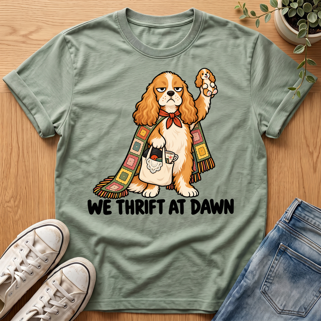 Cocker Spaniel Thrift Adventure T-Shirt