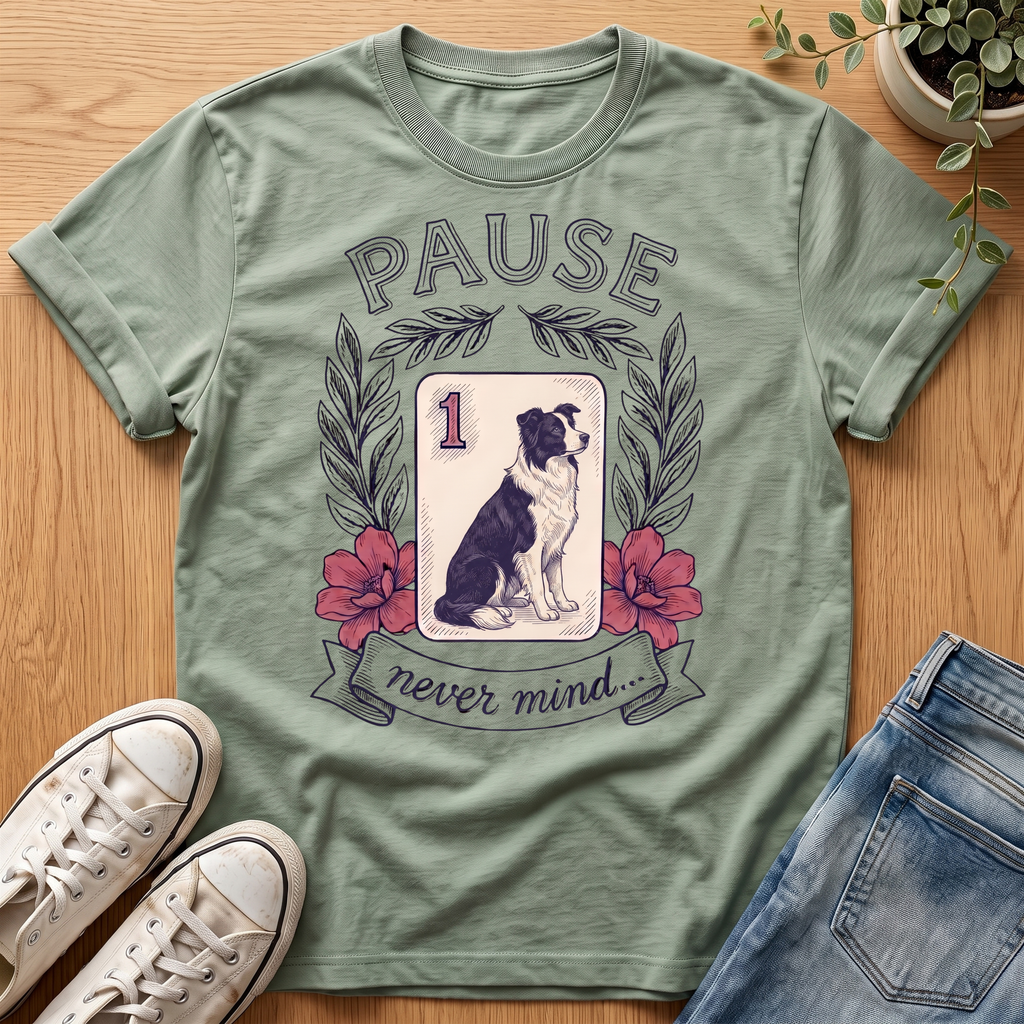 Border Collie Pause T-Shirt
