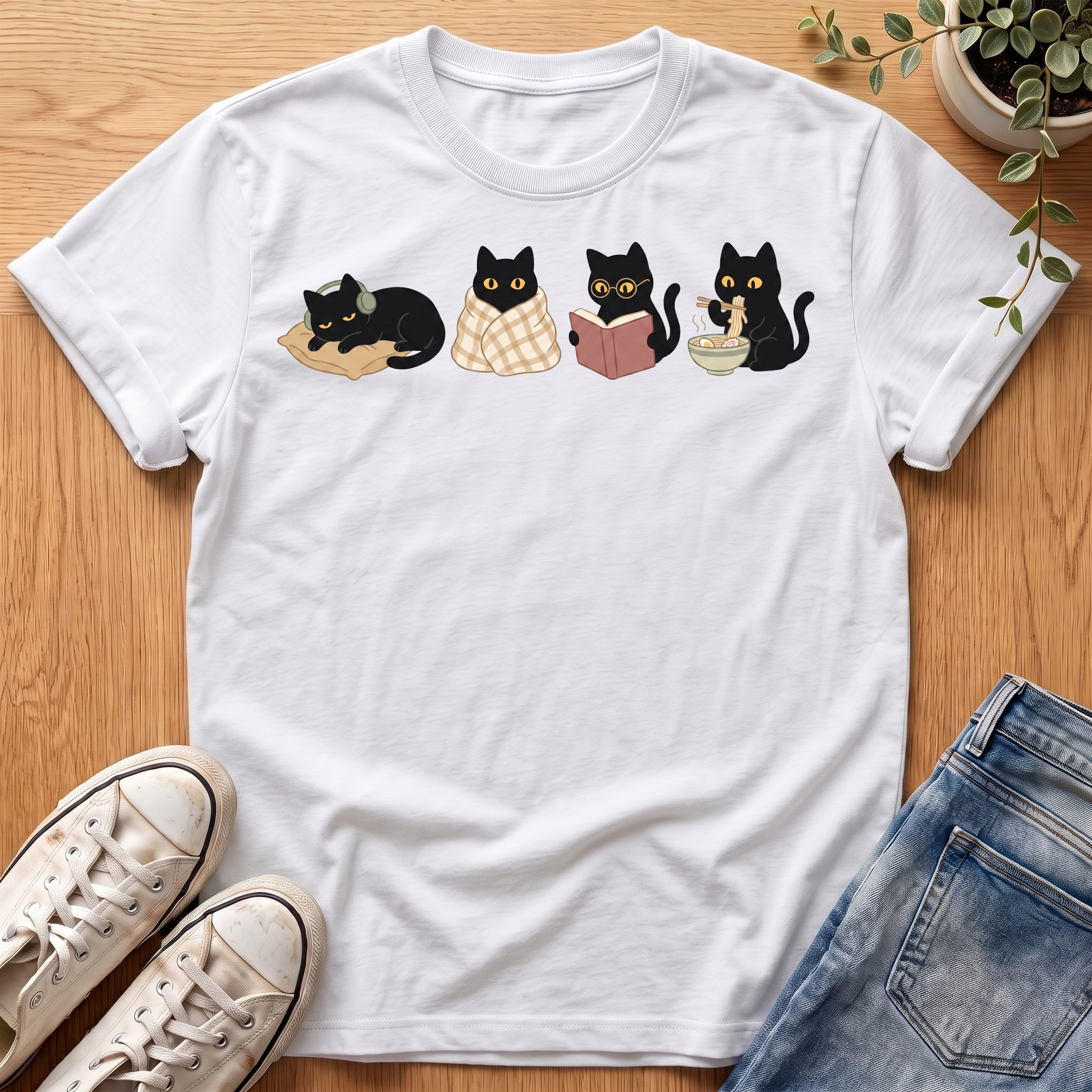 Cozy Cat Life T-Shirt