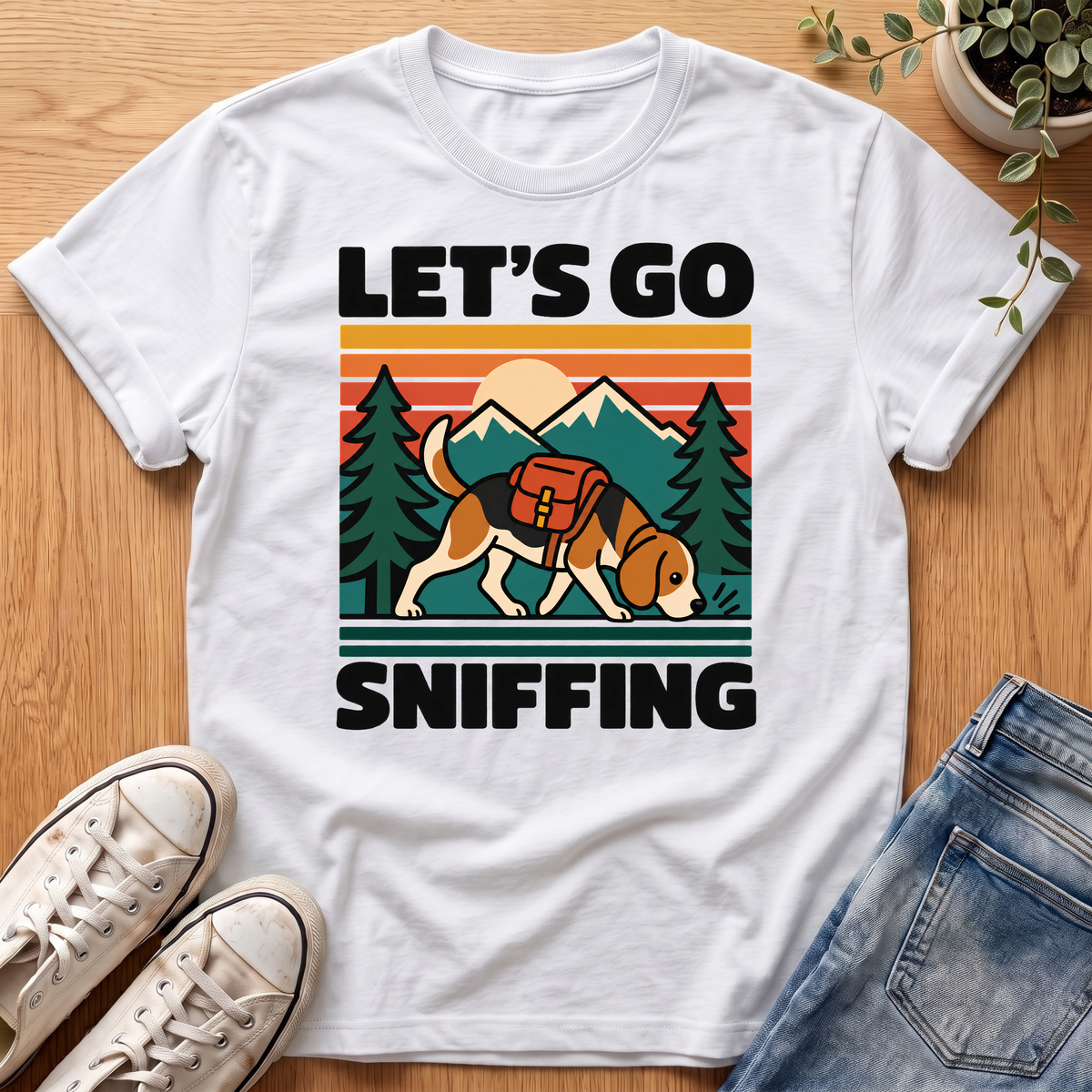 Let's Go Sniffing T-Shirt