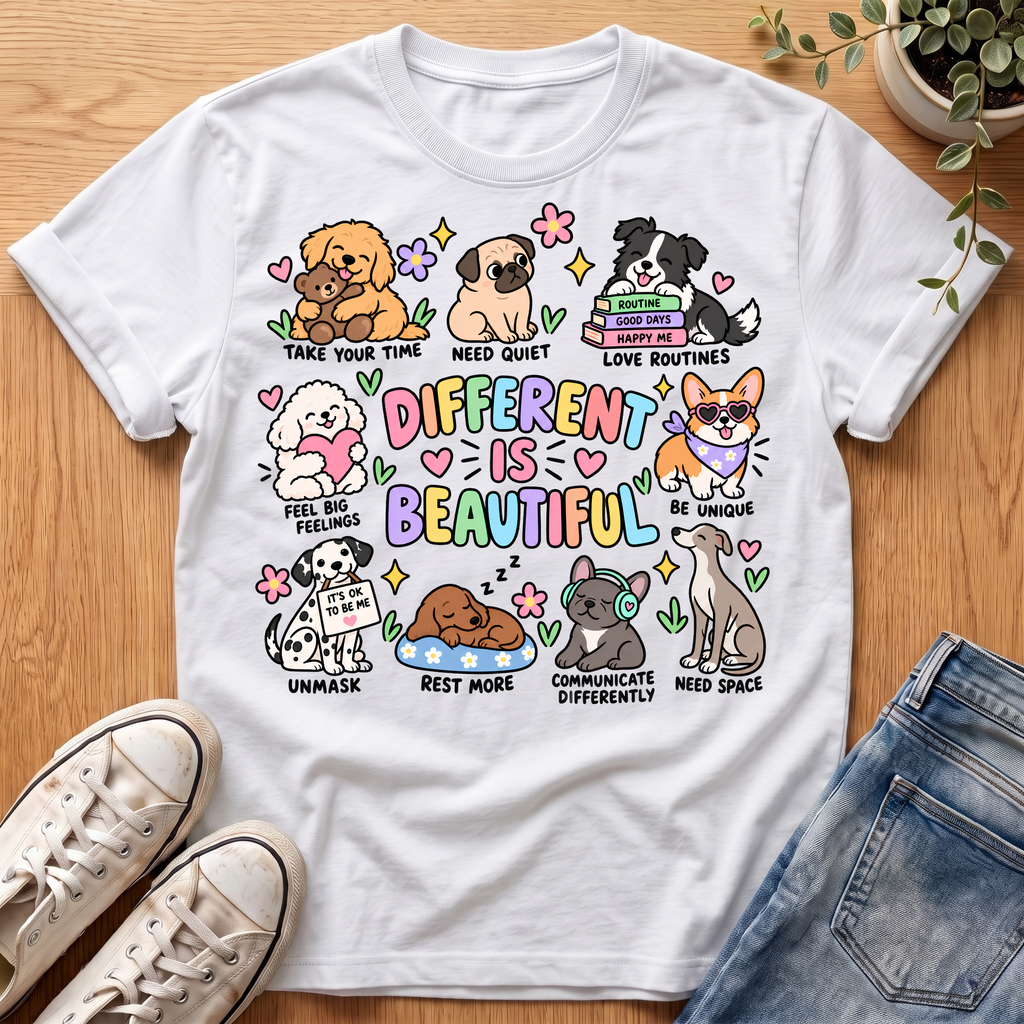 Different Is Beautiful T-Shirt