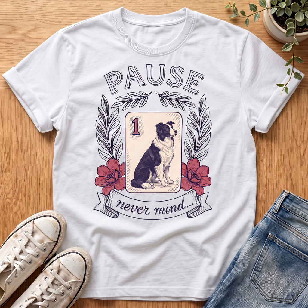 Border Collie Pause T-Shirt