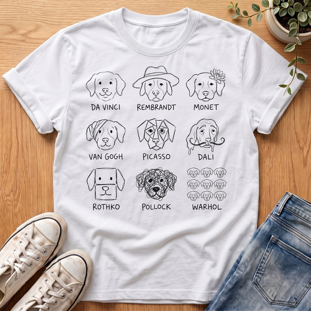 Dogs Of Art History T-Shirt