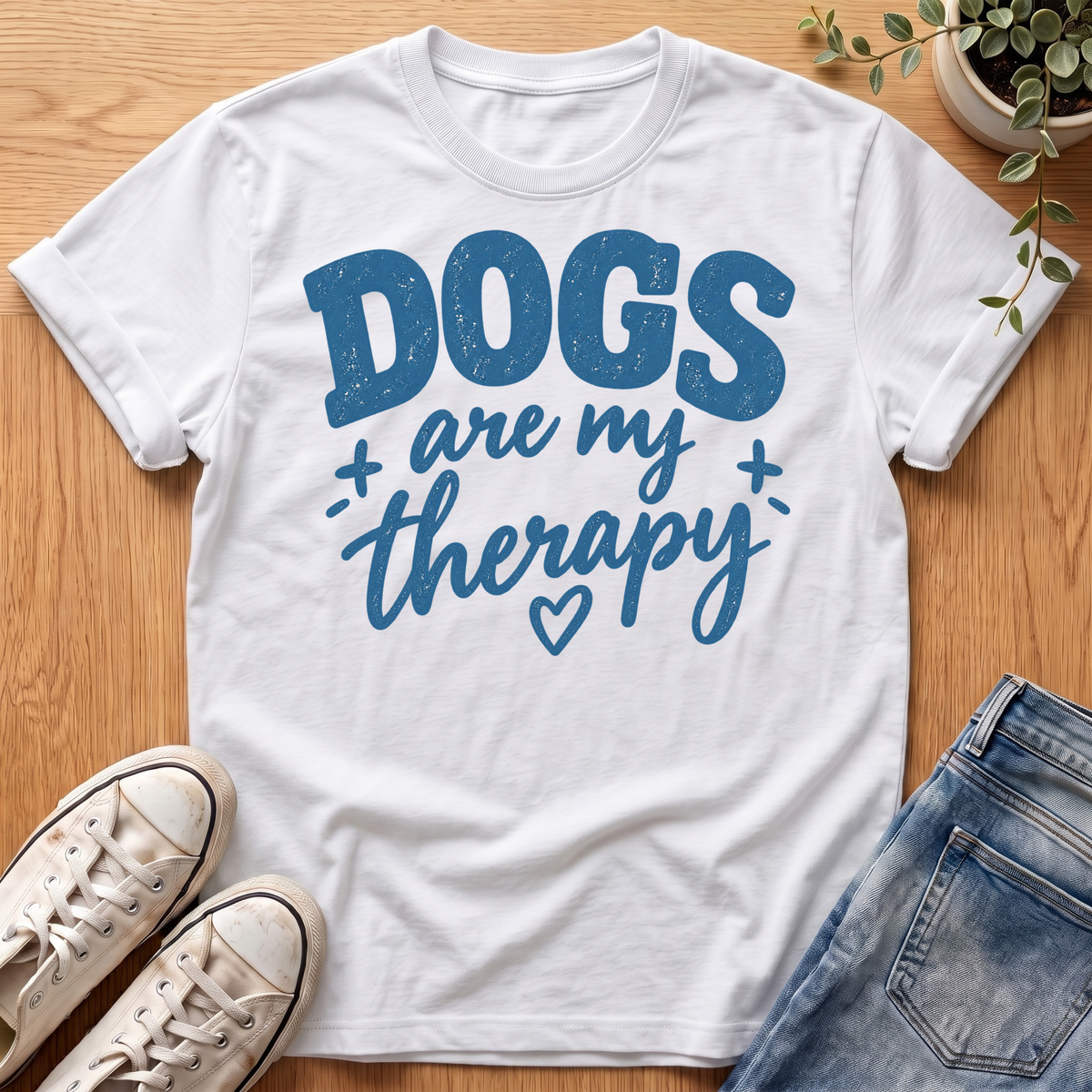 Dogs Are My Therapy T-Shirt