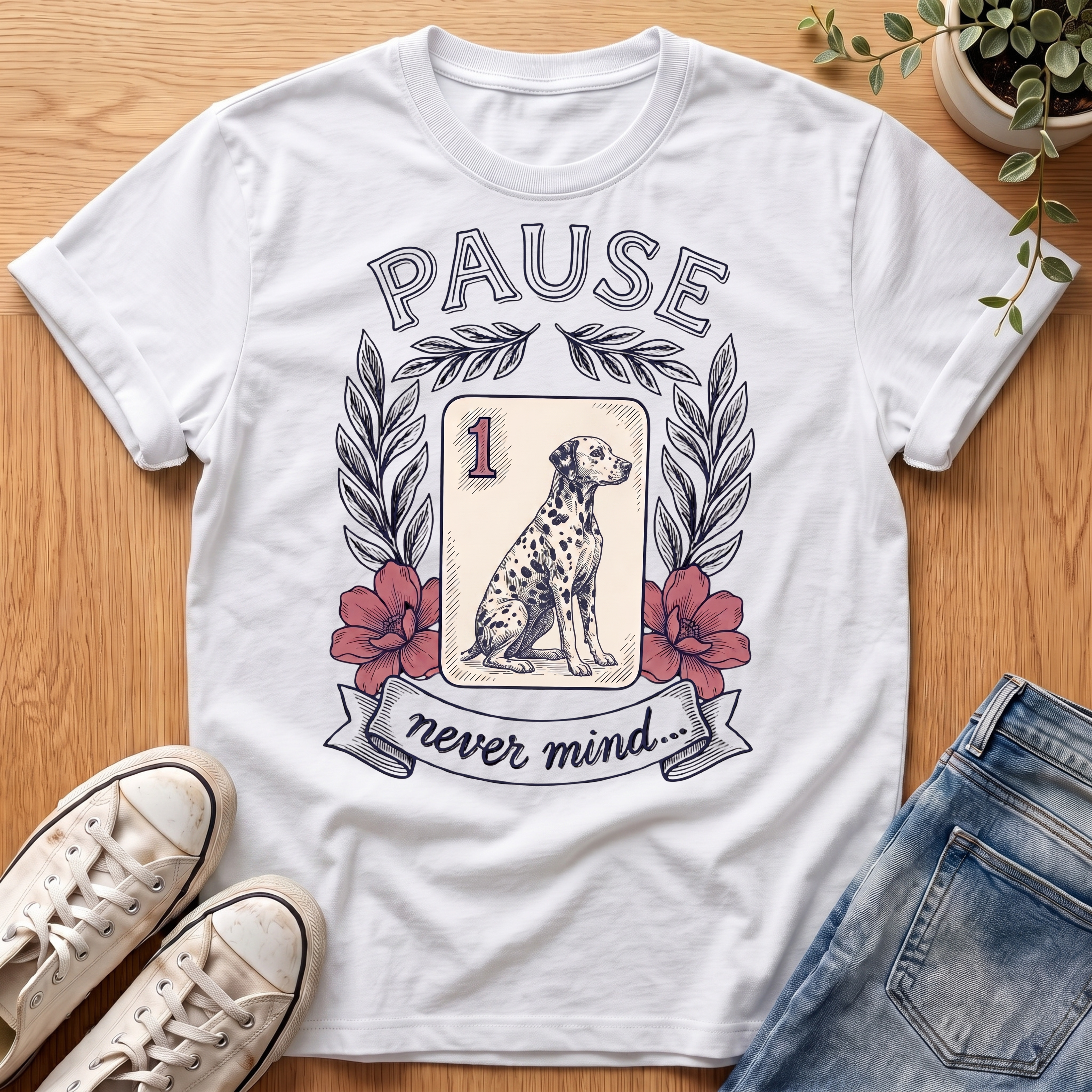 Dalmatian Pause T-Shirt