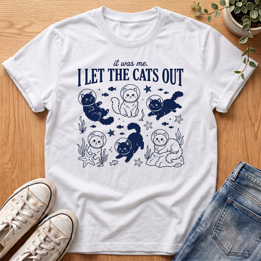 I Let The Cats Out T-Shirt