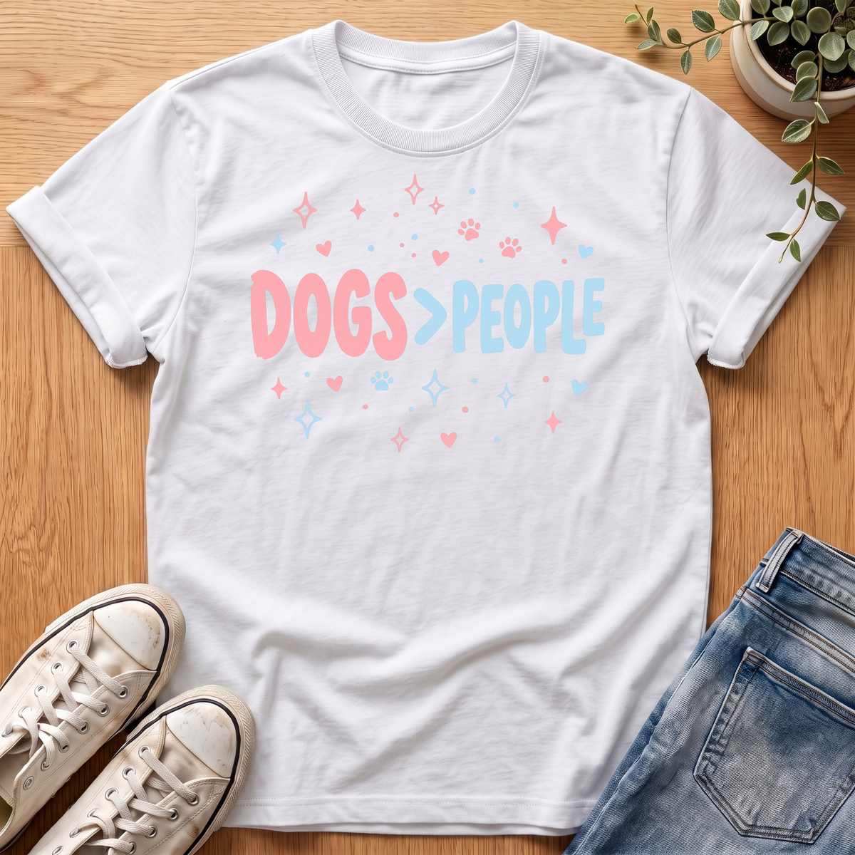 Dogs > People T-Shirt