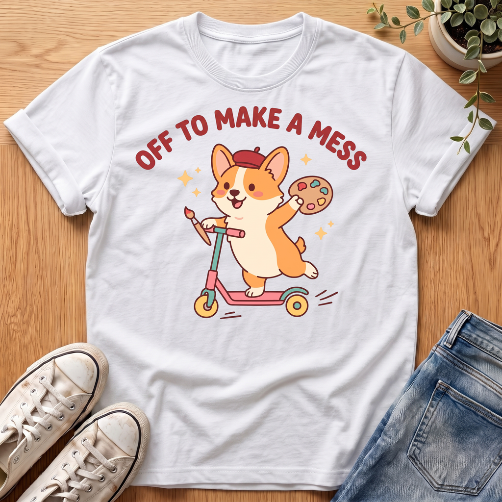 Off To Make A Mess T-Shirt