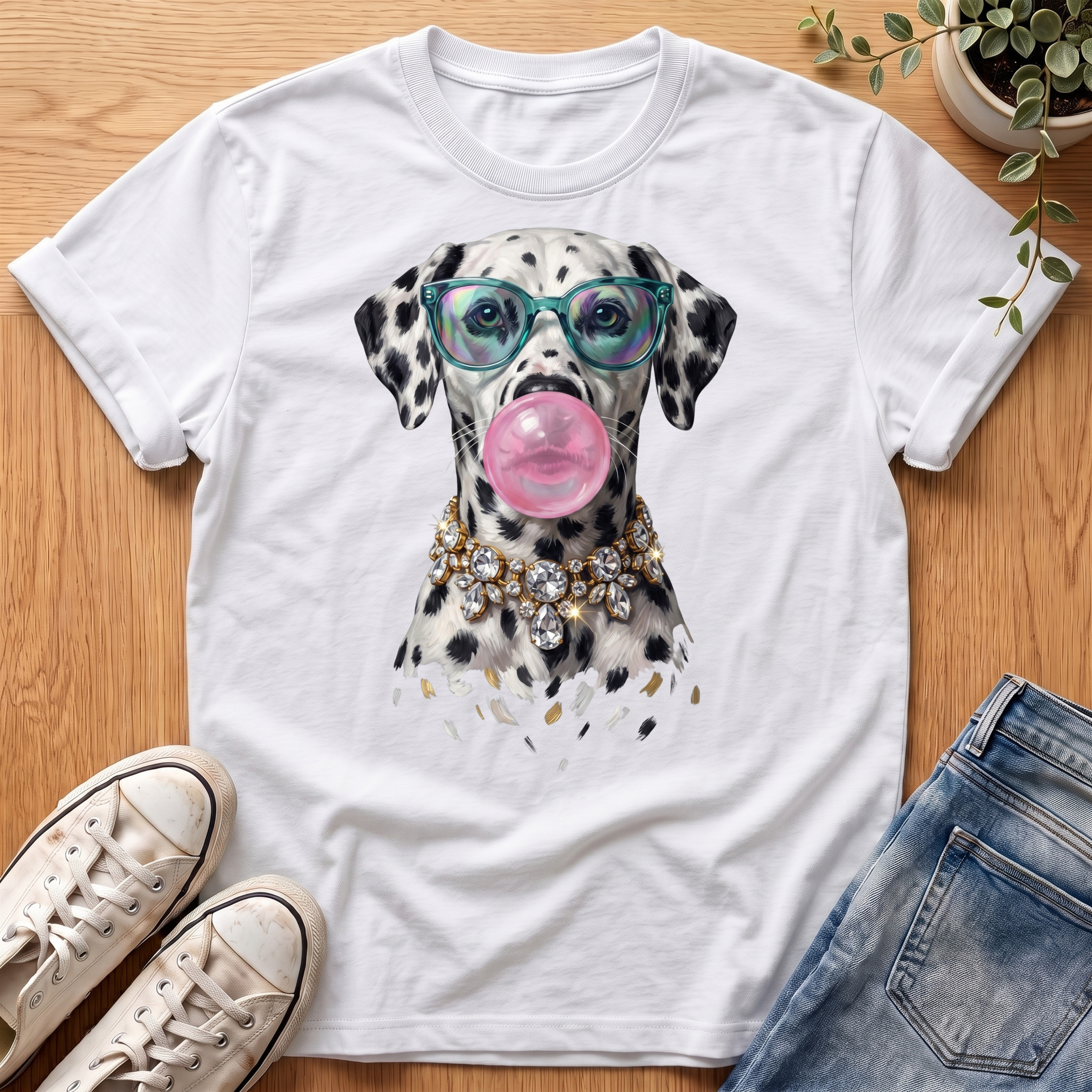 Diamonds & Dalmatian T-Shirt